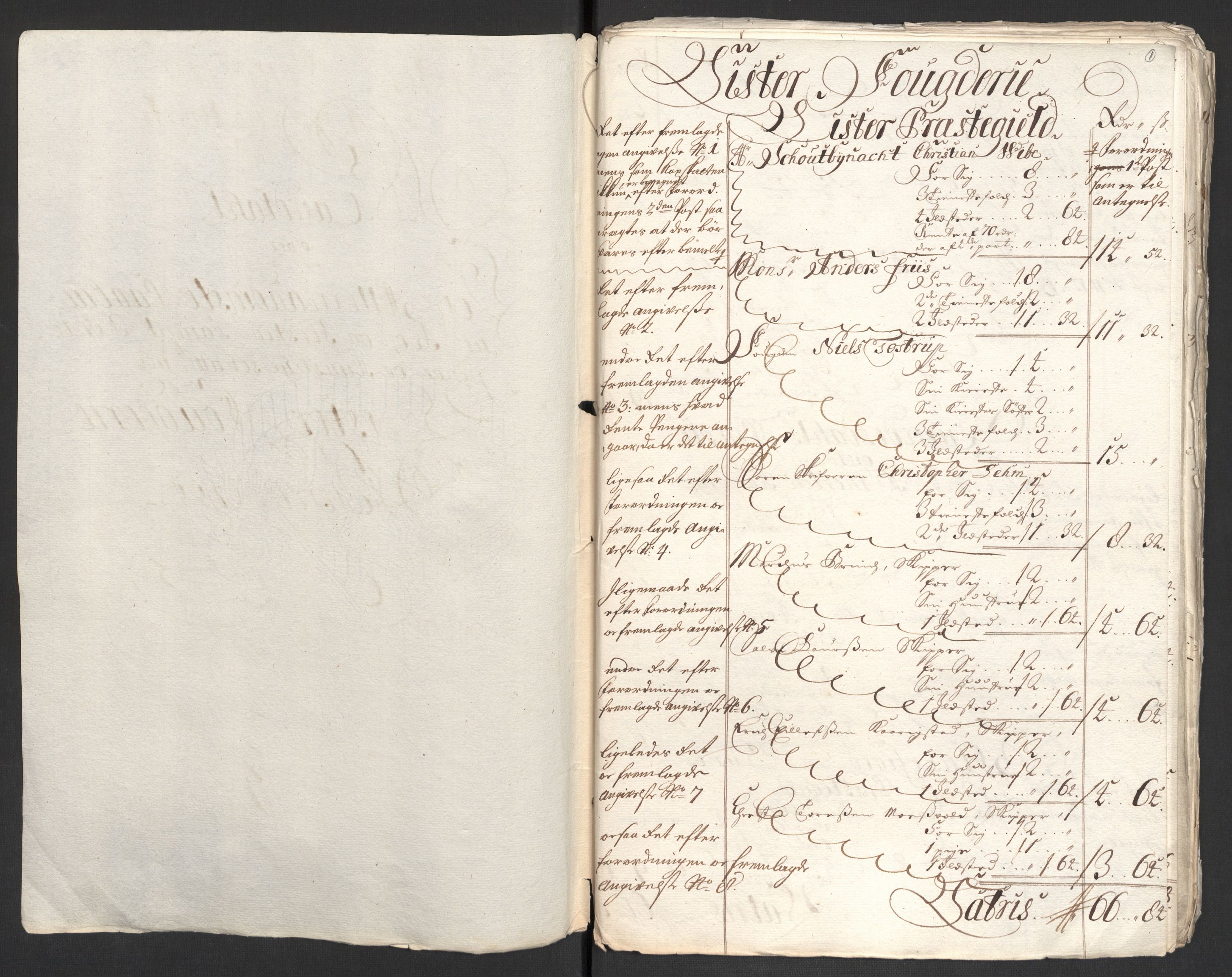 Rentekammeret inntil 1814, Reviderte regnskaper, Fogderegnskap, AV/RA-EA-4092/R43/L2554: Fogderegnskap Lista og Mandal, 1711, p. 41