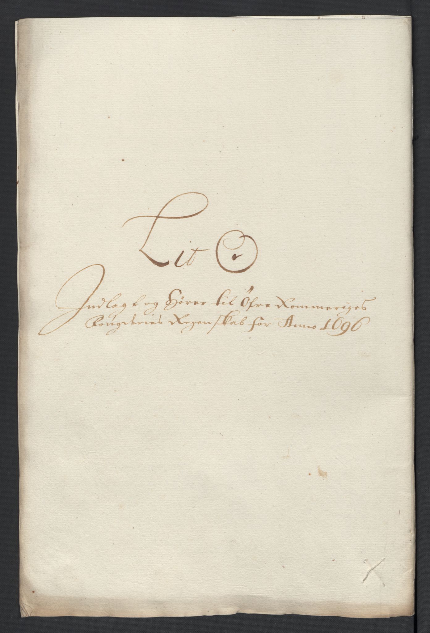 Rentekammeret inntil 1814, Reviderte regnskaper, Fogderegnskap, RA/EA-4092/R12/L0708: Fogderegnskap Øvre Romerike, 1696, p. 240