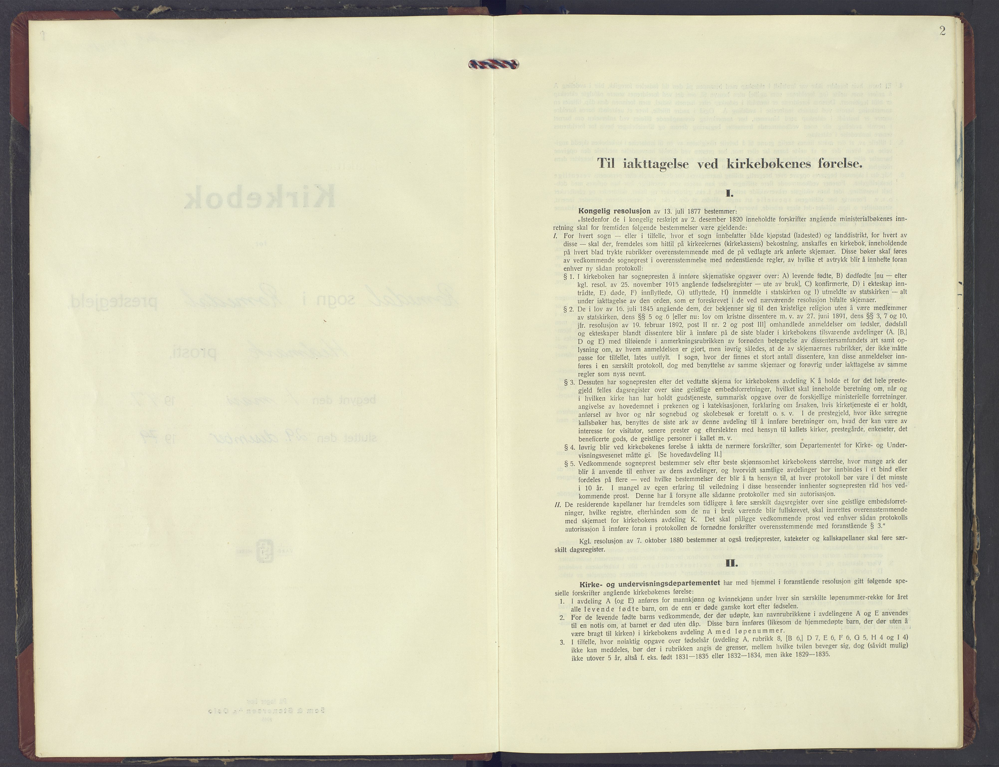 Romedal prestekontor, SAH/PREST-004/K/L0015: Parish register (official) no. 15, 1947-1979, p. 2