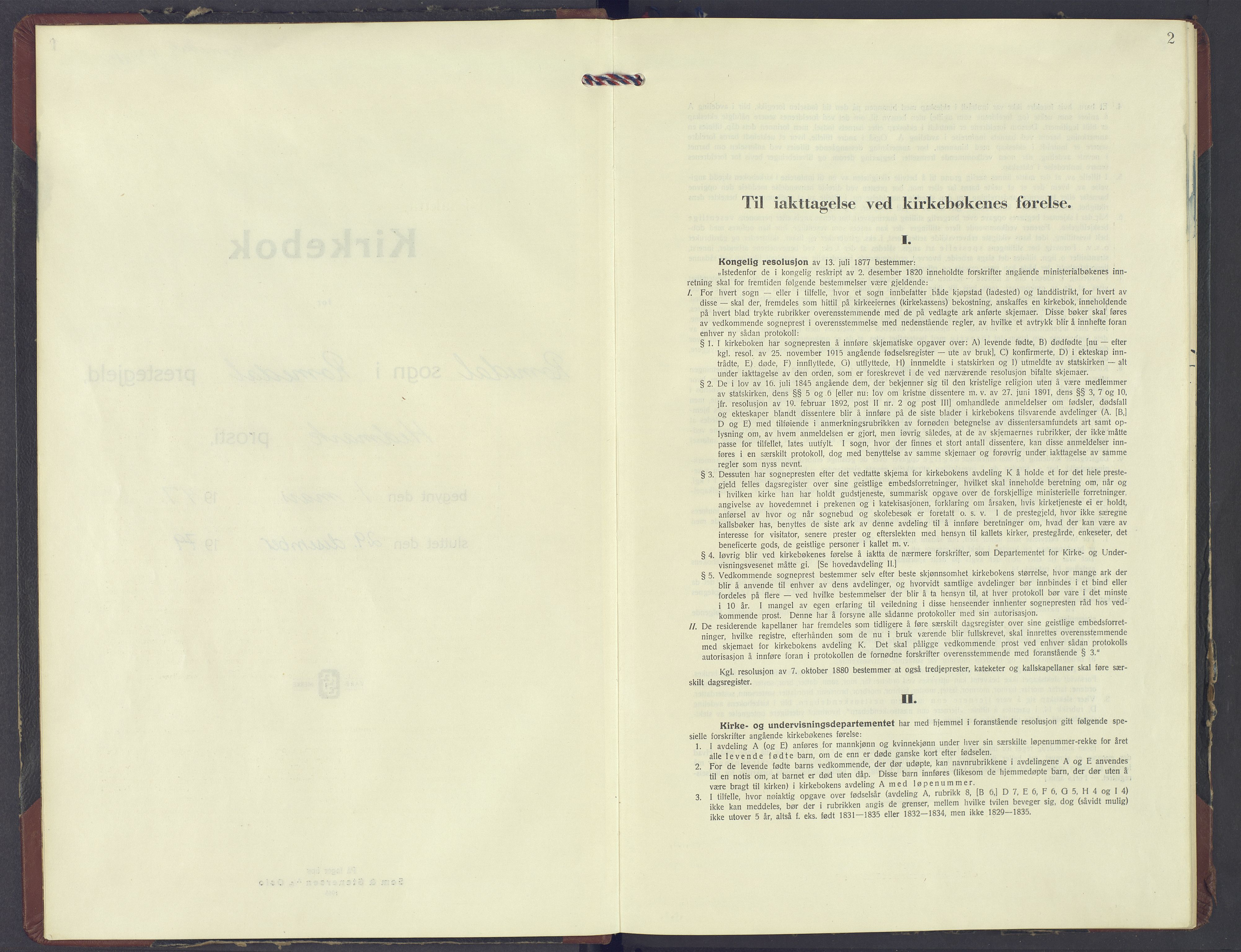 Romedal prestekontor, AV/SAH-PREST-004/K/L0015: Parish register (official) no. 15, 1947-1979, p. 2