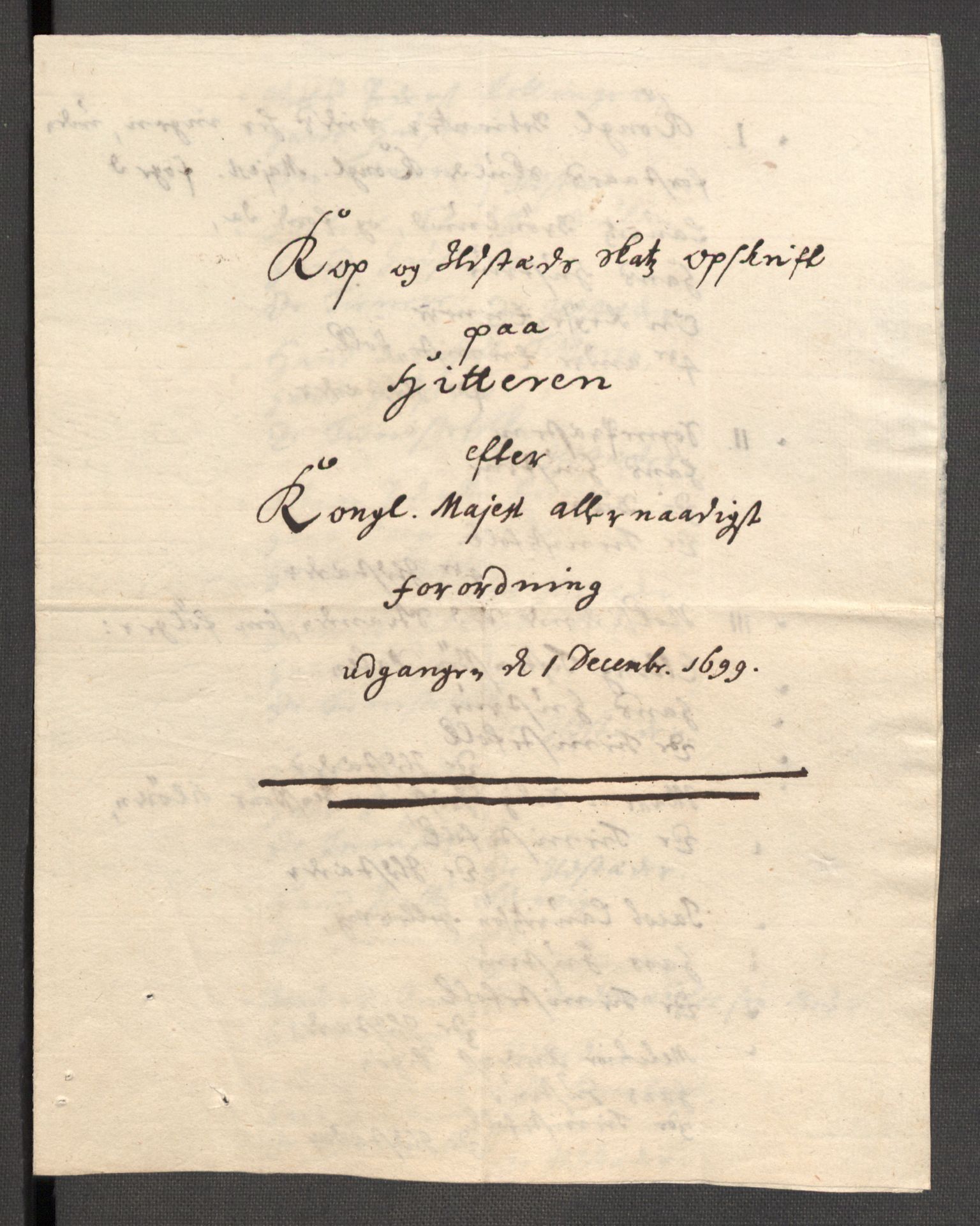 Rentekammeret inntil 1814, Reviderte regnskaper, Fogderegnskap, AV/RA-EA-4092/R57/L3853: Fogderegnskap Fosen, 1698-1699, p. 393