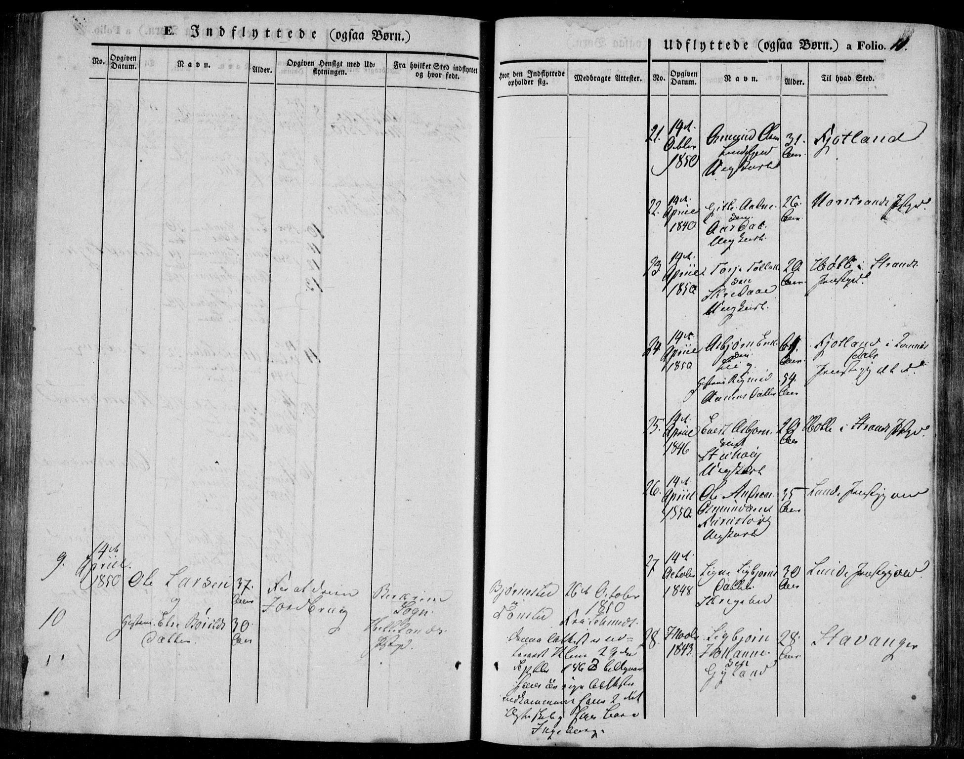 Bakke sokneprestkontor, AV/SAK-1111-0002/F/Fa/Faa/L0005: Parish register (official) no. A 5, 1847-1855, p. 11