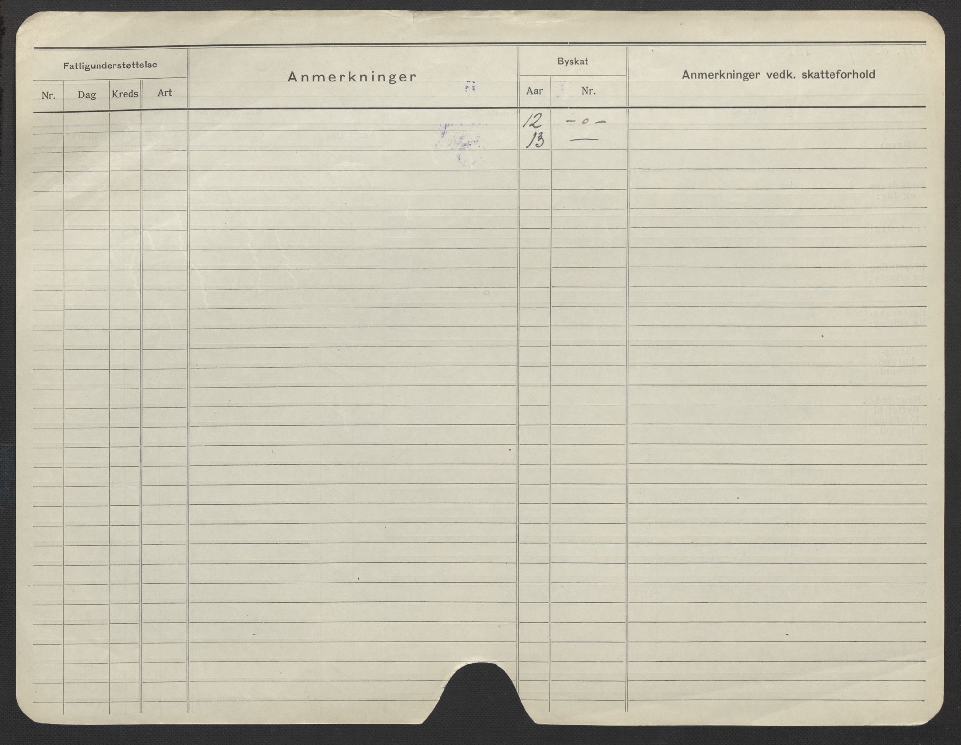 Oslo folkeregister, Registerkort, SAO/A-11715/F/Fa/Fac/L0022: Kvinner, 1906-1914, p. 26b