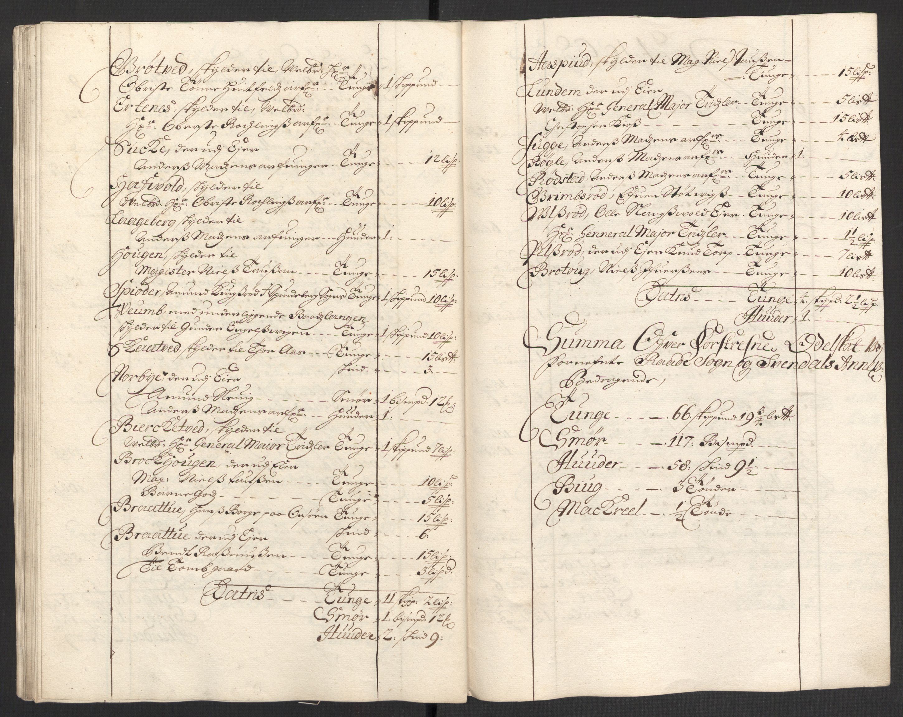 Rentekammeret inntil 1814, Reviderte regnskaper, Fogderegnskap, AV/RA-EA-4092/R04/L0125: Fogderegnskap Moss, Onsøy, Tune, Veme og Åbygge, 1697, p. 64