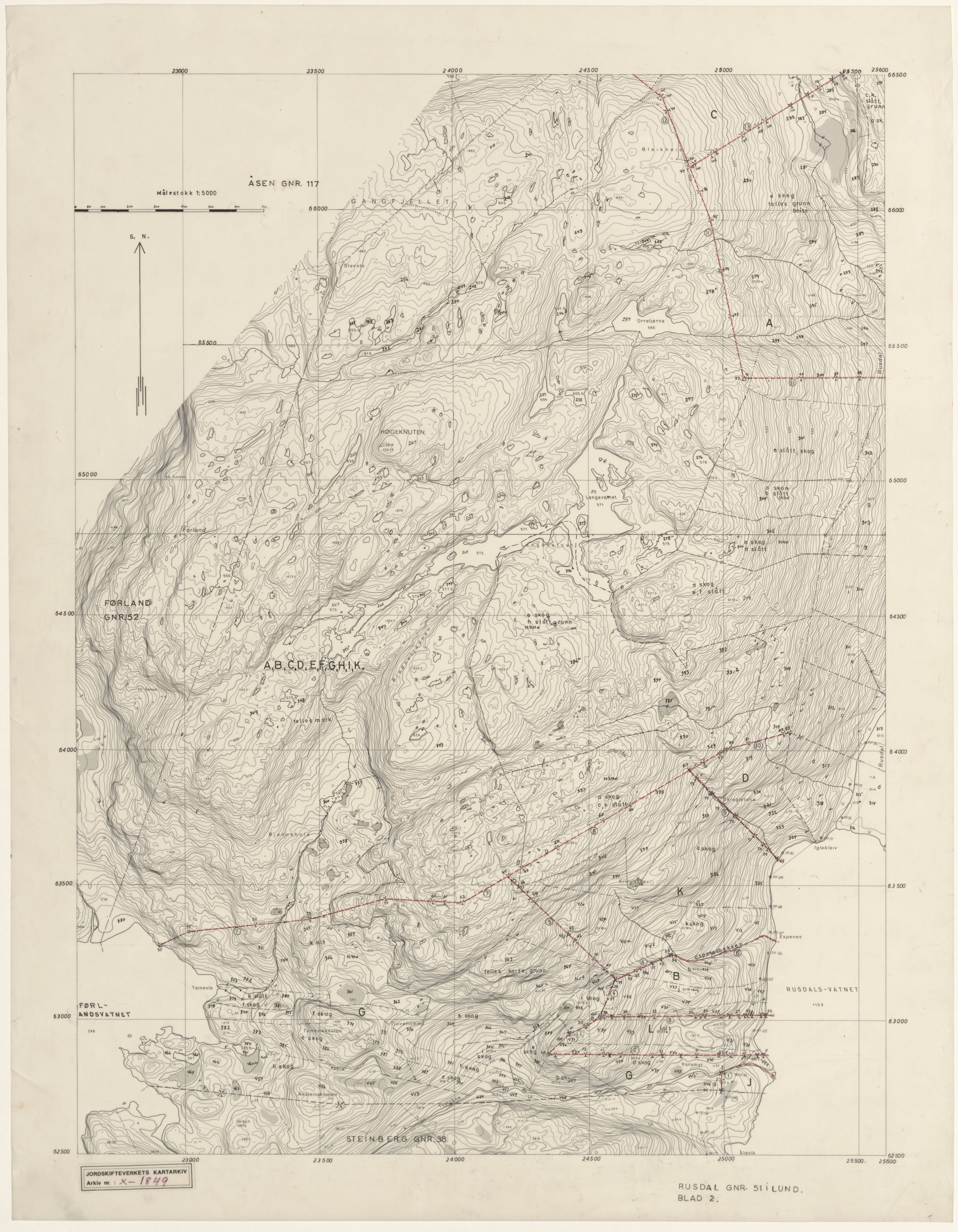 Jordskifteverkets kartarkiv, RA/S-3929/T, 1859-1988, p. 2277