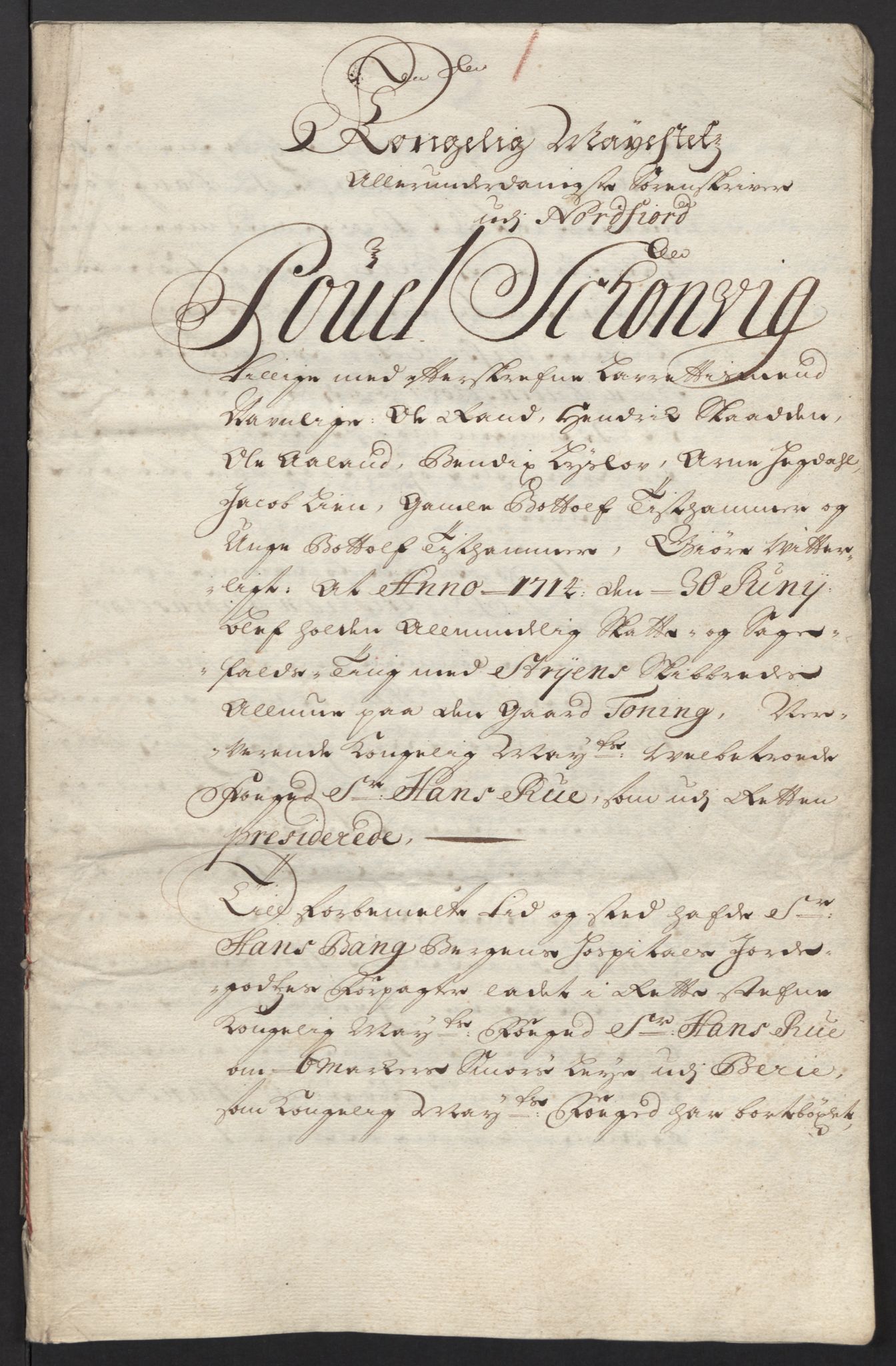 Rentekammeret inntil 1814, Reviderte regnskaper, Fogderegnskap, AV/RA-EA-4092/R53/L3441: Fogderegnskap Sunn- og Nordfjord, 1717-1718, p. 65