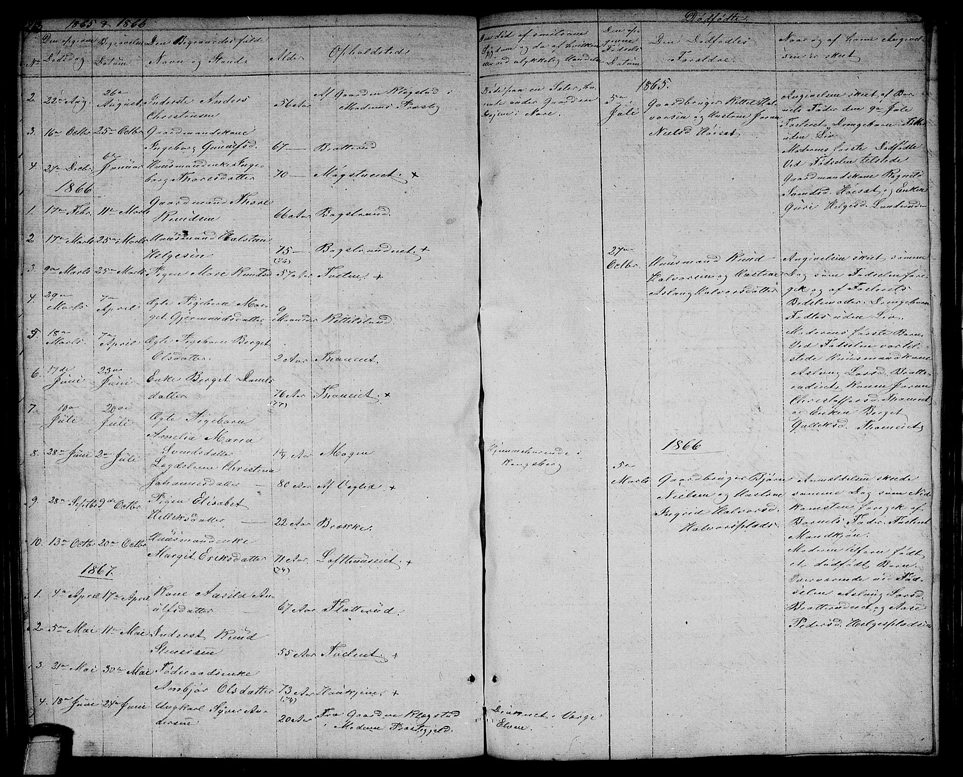 Rollag kirkebøker, SAKO/A-240/G/Gb/L0001: Parish register (copy) no. II 1, 1836-1877, p. 213