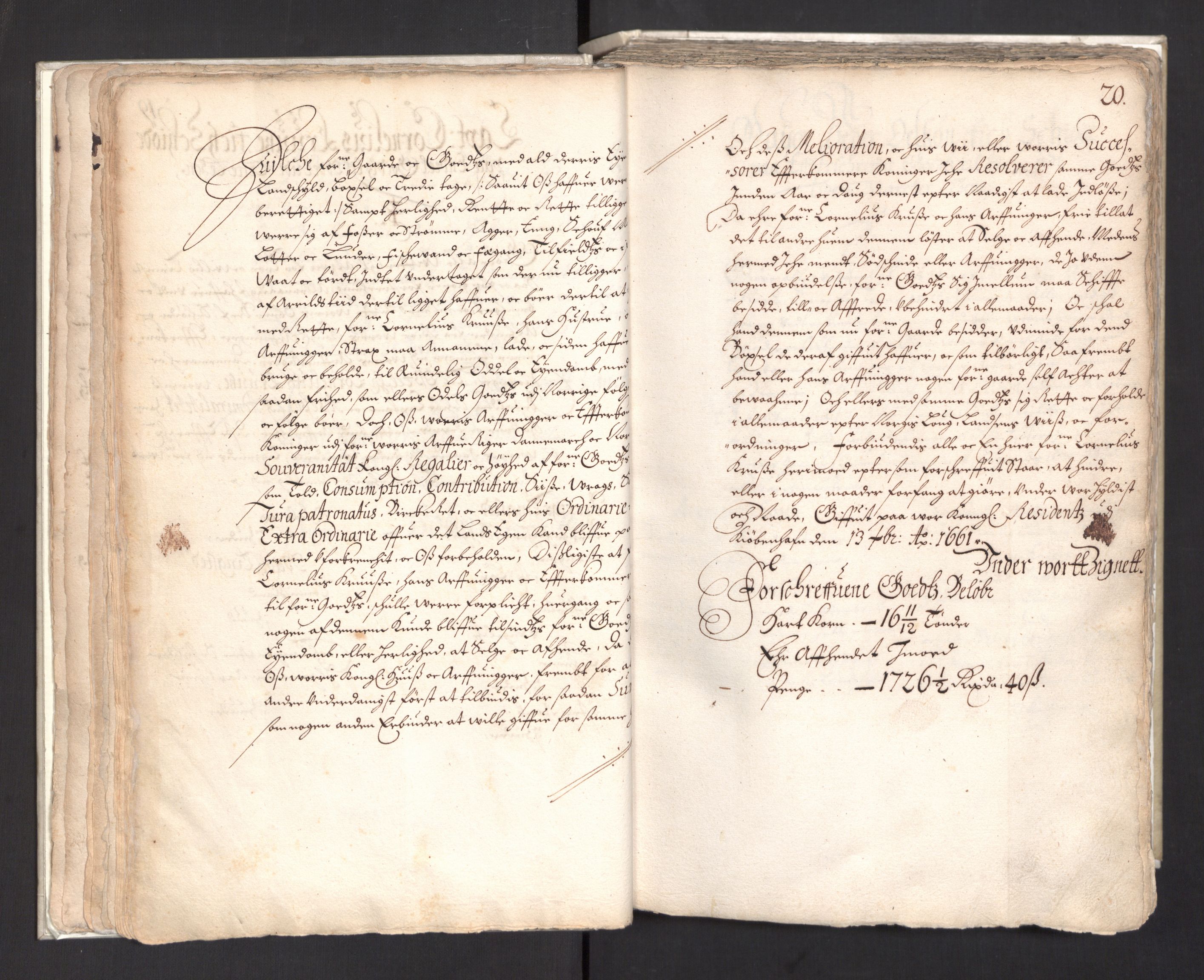 Rentekammeret, Kammerkanselliet, RA/EA-3111/G/Gg/Ggj/Ggja/L0003: Skjøtebok Oa (13), 1661-1669, p. 24