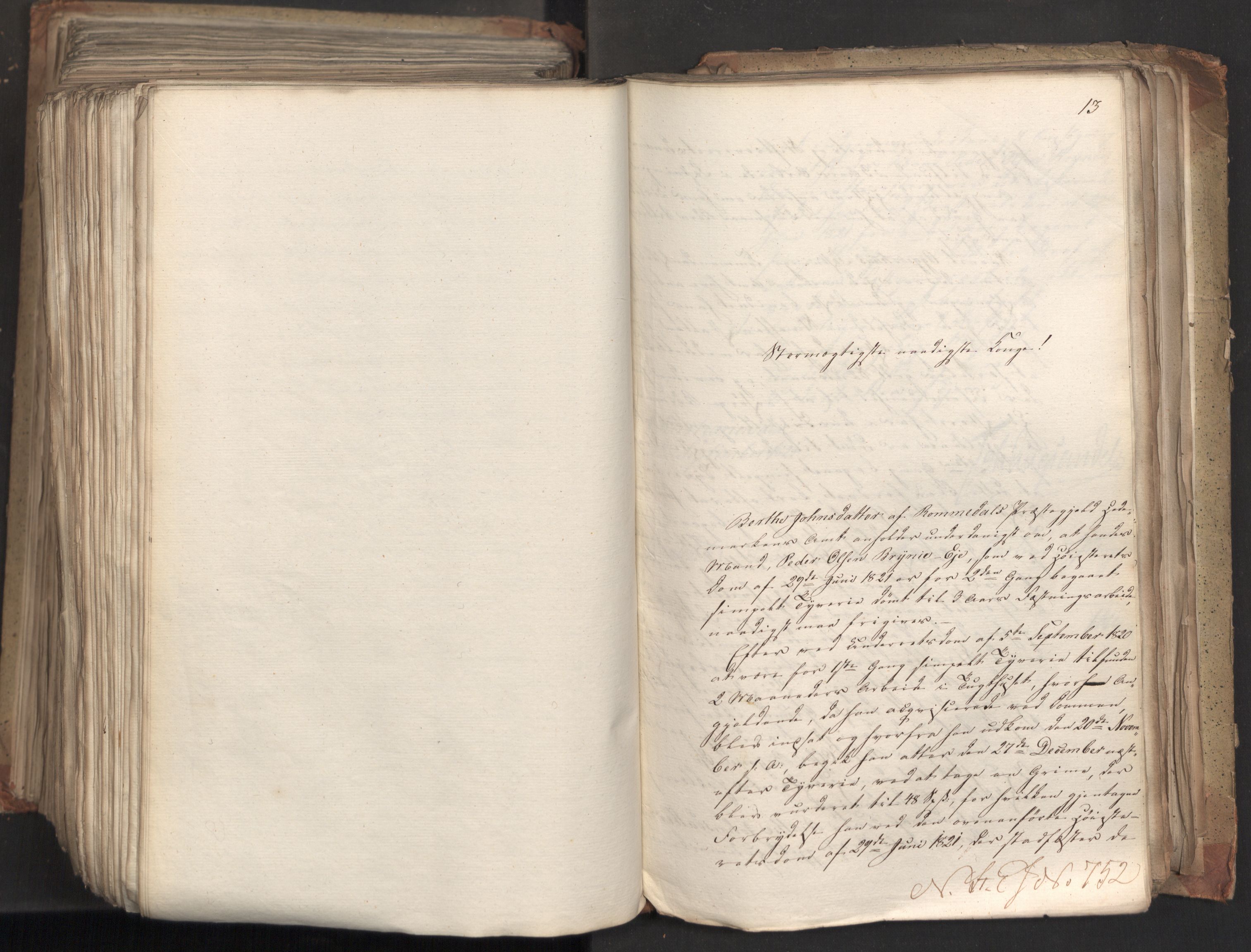 Statsrådsavdelingen i Stockholm, AV/RA-S-1003/D/Da/L0035: Regjeringsinnstillinger nr. 541-840, 1823, p. 577