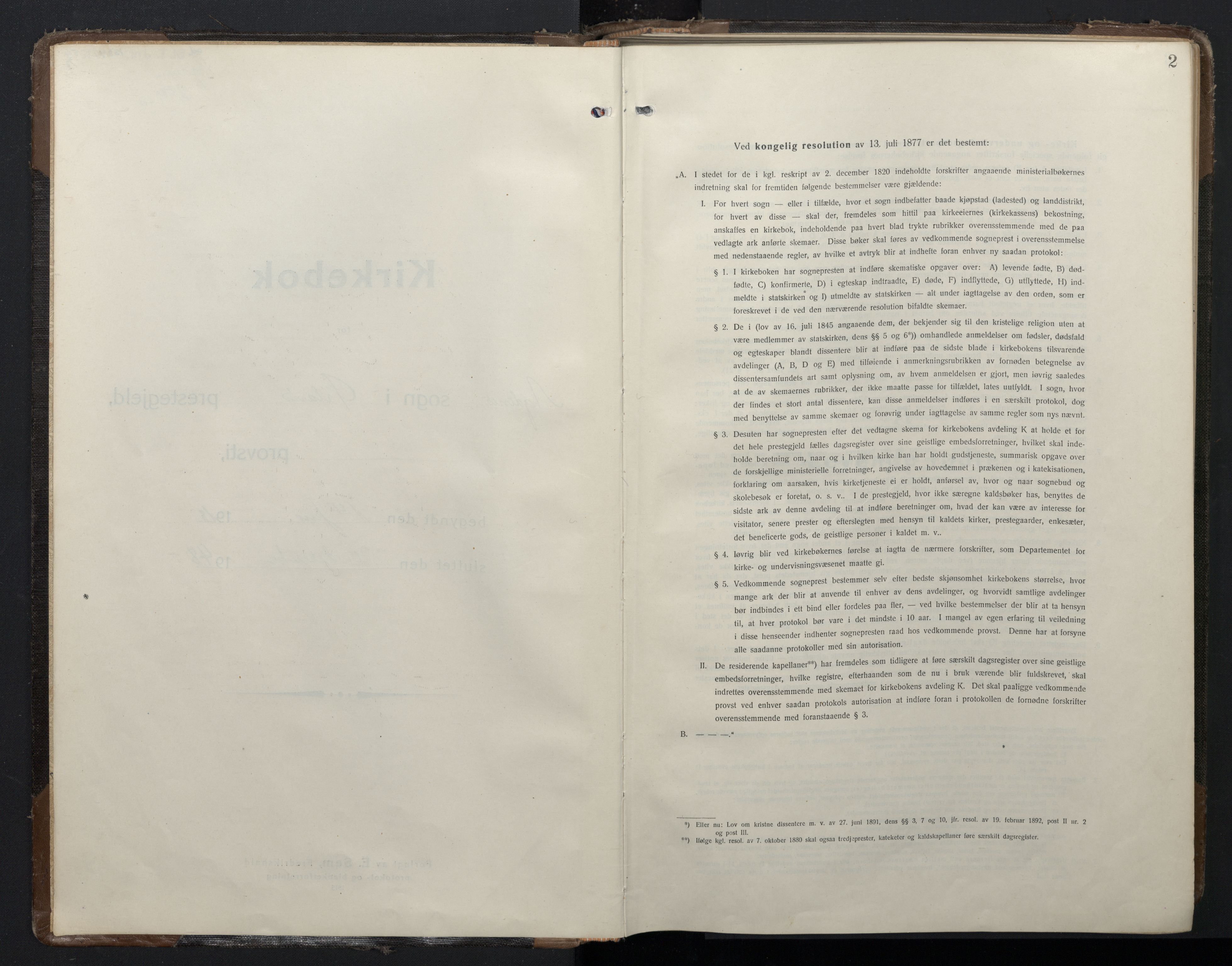 Ministerialprotokoller, klokkerbøker og fødselsregistre - Sør-Trøndelag, AV/SAT-A-1456/662/L0758: Parish register (copy) no. 662C03, 1918-1948, p. 2