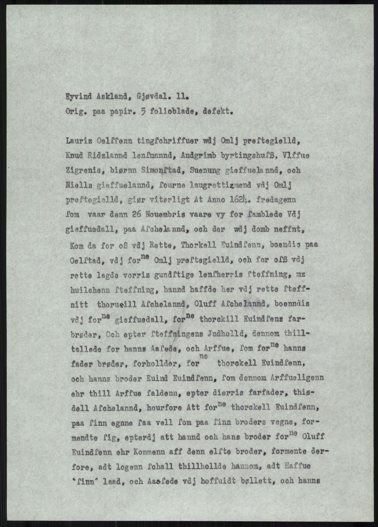 Samlinger til kildeutgivelse, Diplomavskriftsamlingen, AV/RA-EA-4053/H/Ha, p. 255