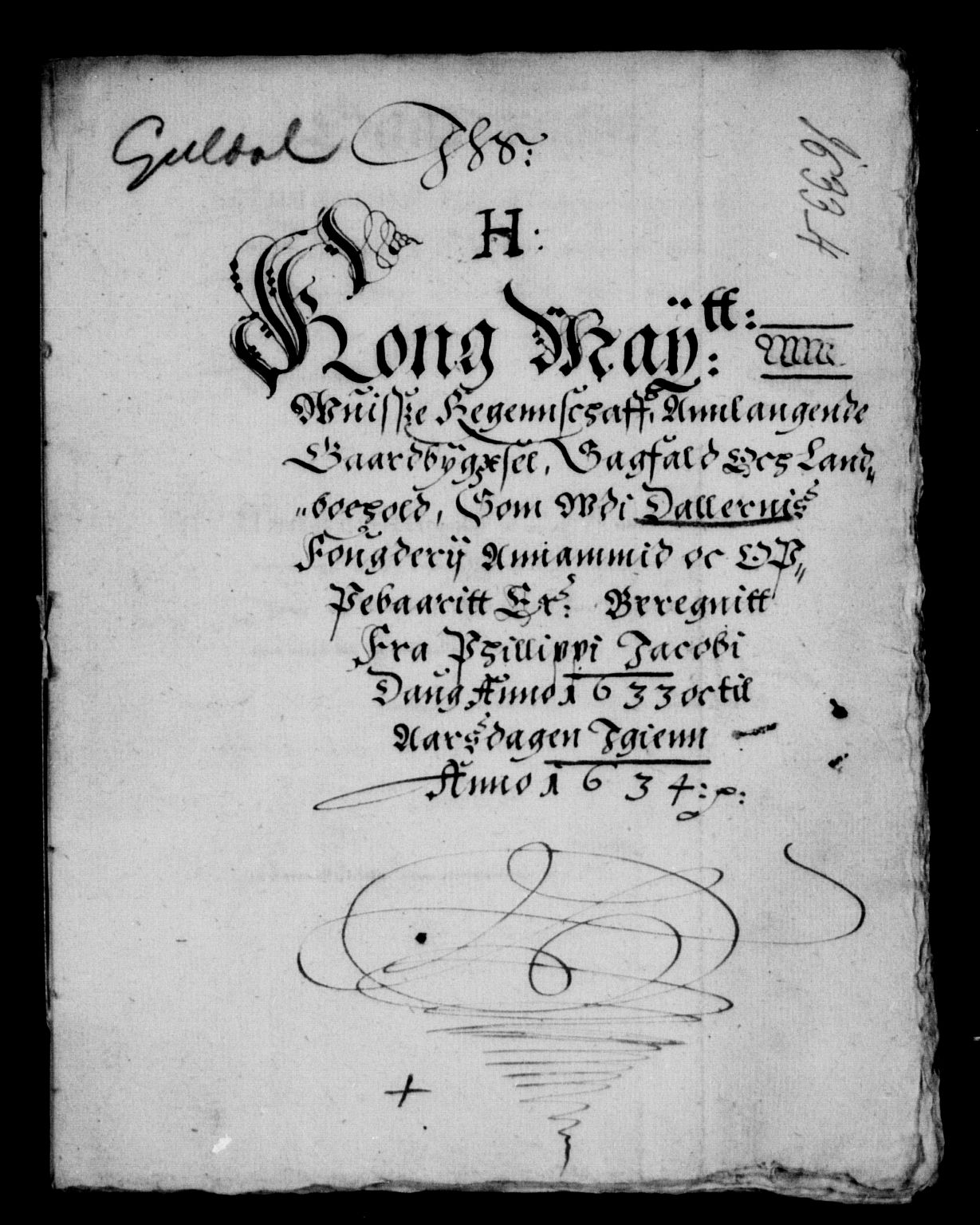 Rentekammeret inntil 1814, Reviderte regnskaper, Lensregnskaper, AV/RA-EA-5023/R/Rb/Rbw/L0051: Trondheim len, 1632-1634