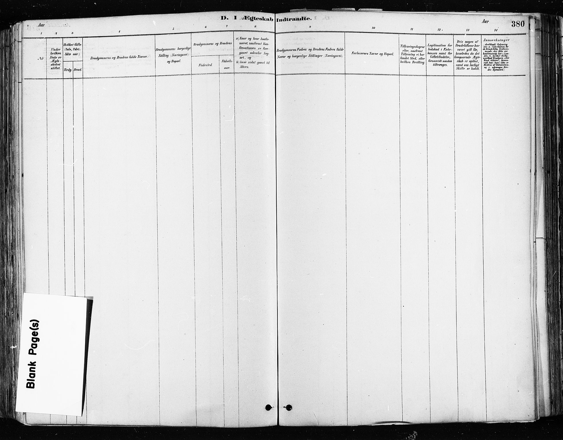 Tune prestekontor Kirkebøker, AV/SAO-A-2007/F/Fa/L0017: Parish register (official) no. 17, 1878-1887, p. 380
