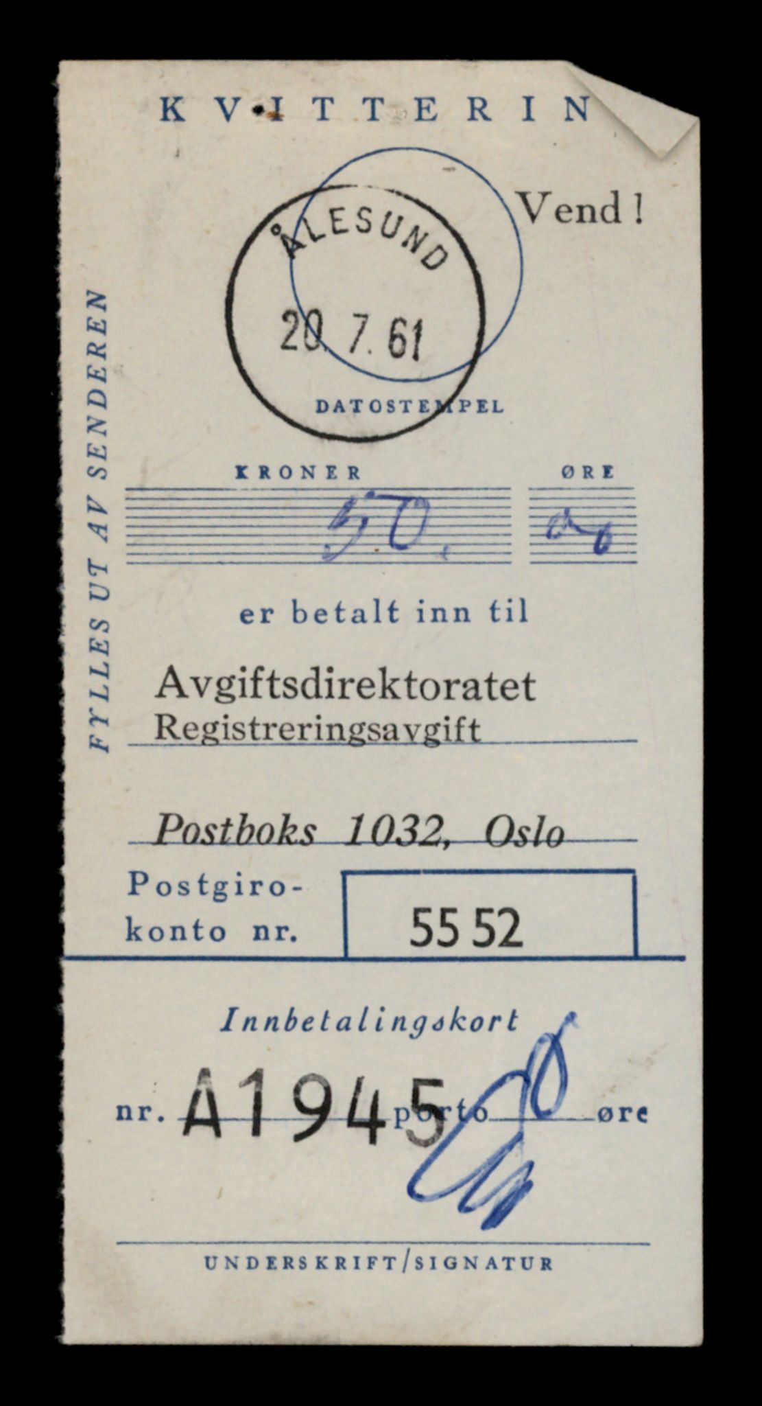 Møre og Romsdal vegkontor - Ålesund trafikkstasjon, AV/SAT-A-4099/F/Fe/L0031: Registreringskort for kjøretøy T 11800 - T 11996, 1927-1998, p. 1987