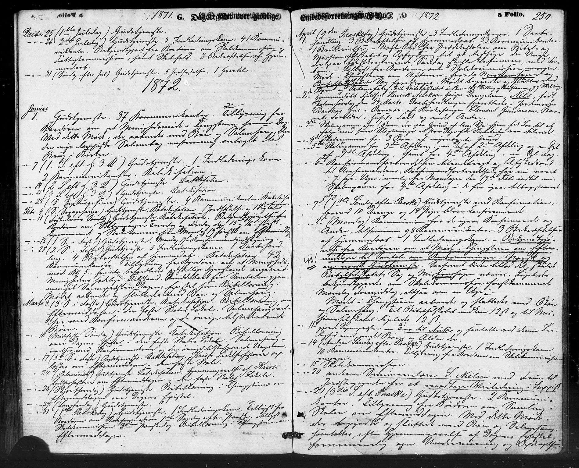 Kautokeino sokneprestembete, SATØ/S-1340/H/Ha/L0003.kirke: Parish register (official) no. 3, 1862-1879, p. 250