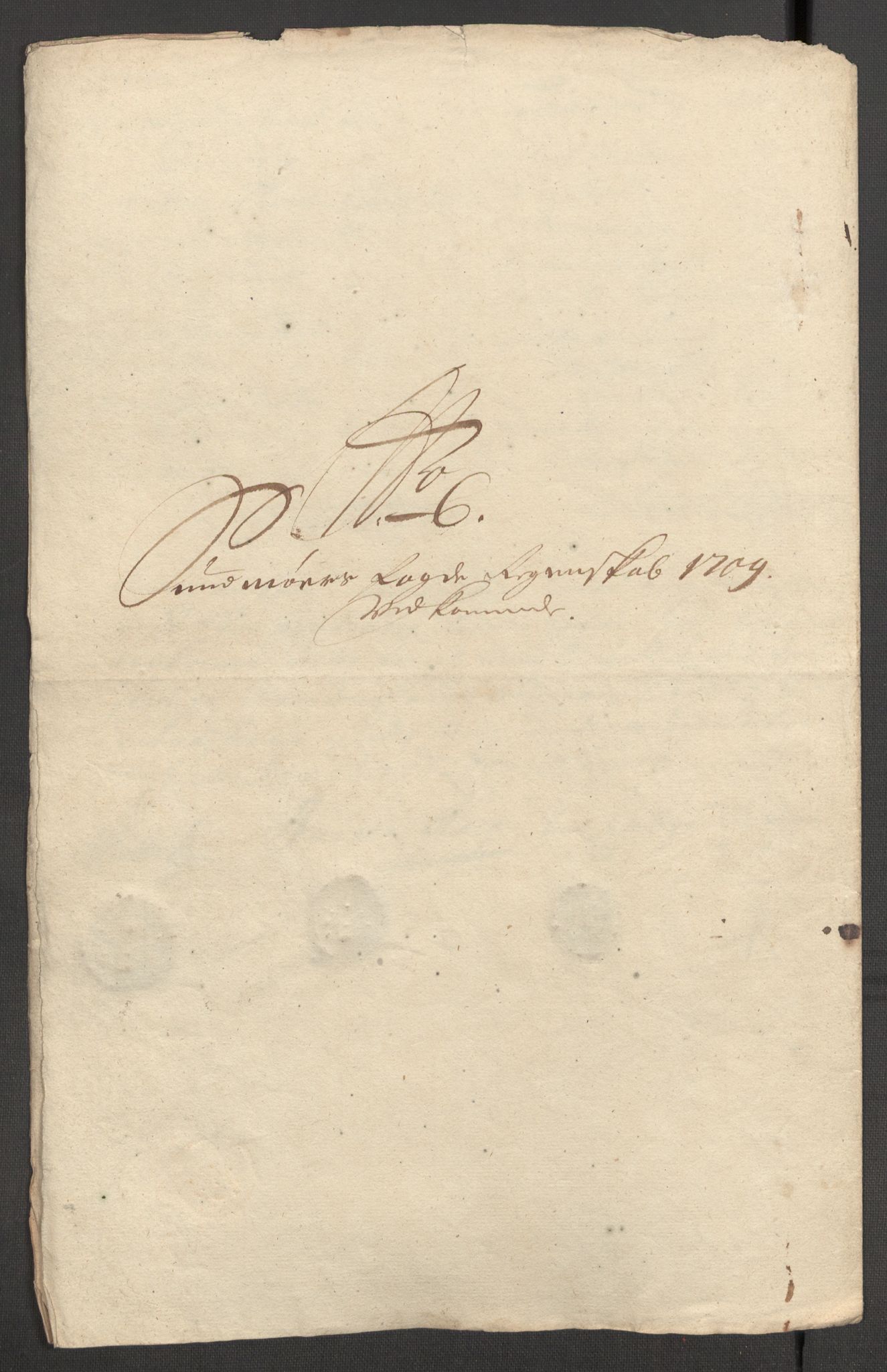 Rentekammeret inntil 1814, Reviderte regnskaper, Fogderegnskap, AV/RA-EA-4092/R54/L3562: Fogderegnskap Sunnmøre, 1708-1709, p. 349