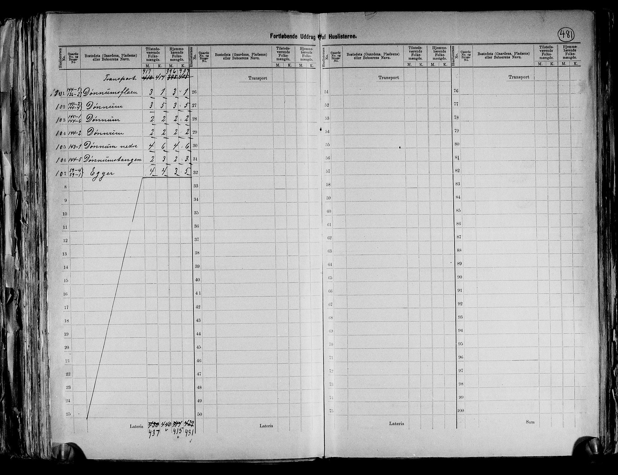 RA, 1891 census for 0237 Eidsvoll, 1891, p. 18