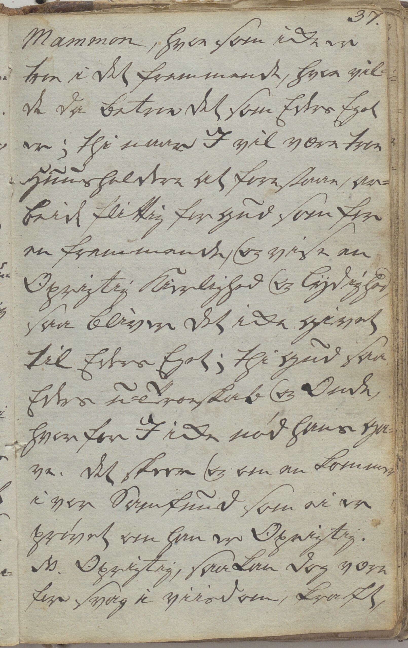 Heggtveitsamlingen, TMF/A-1007/H/L0049/0002: Kopibøker, brev, opptegnelser. / "Aaserud" - Bok, tilhørt Ole Erichsen Aaserud., p. 37
