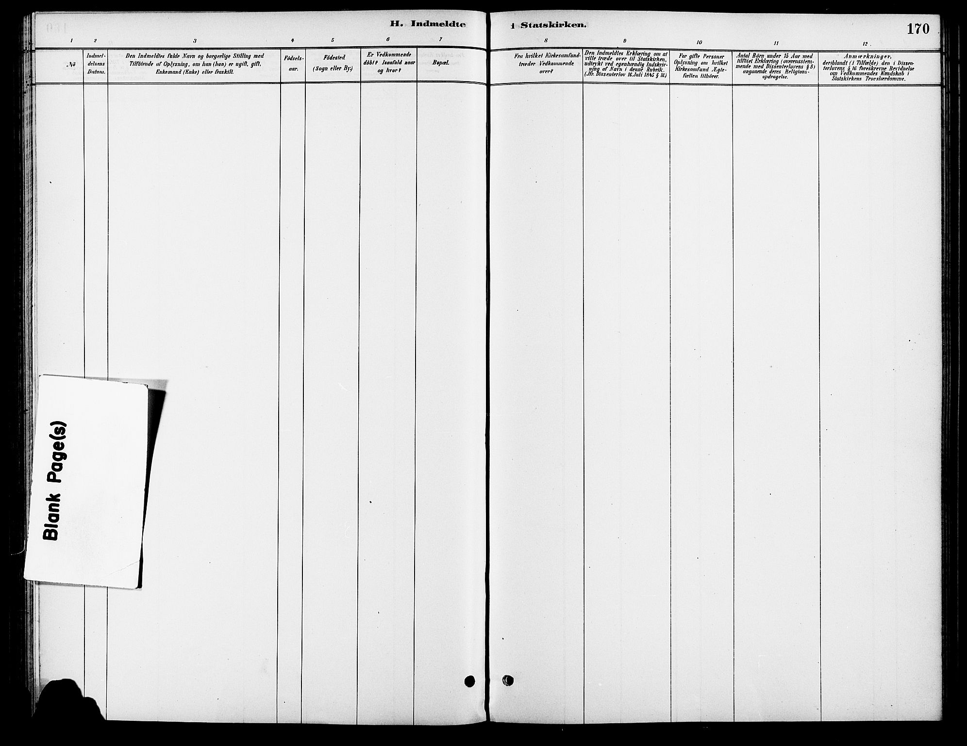 Vinger prestekontor, AV/SAH-PREST-024/H/Ha/Haa/L0013: Parish register (official) no. 13, 1881-1897, p. 170