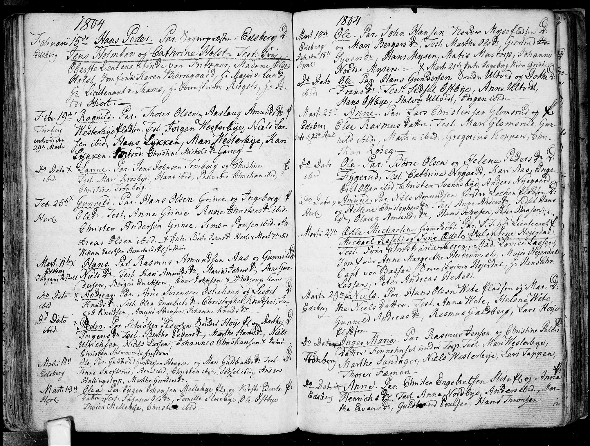 Eidsberg prestekontor Kirkebøker, SAO/A-10905/F/Fa/L0005: Parish register (official) no. I 5, 1786-1807, p. 77
