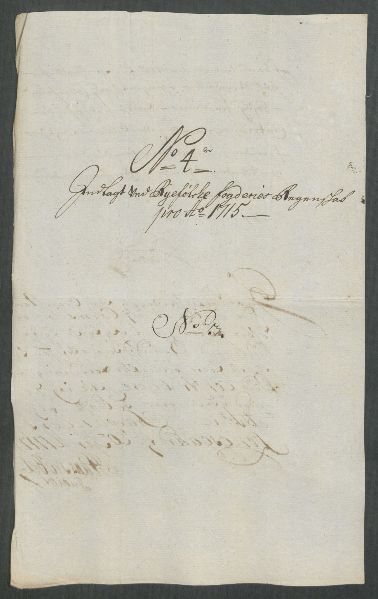 Rentekammeret inntil 1814, Reviderte regnskaper, Fogderegnskap, AV/RA-EA-4092/R47/L2868: Fogderegnskap Ryfylke, 1715, p. 80