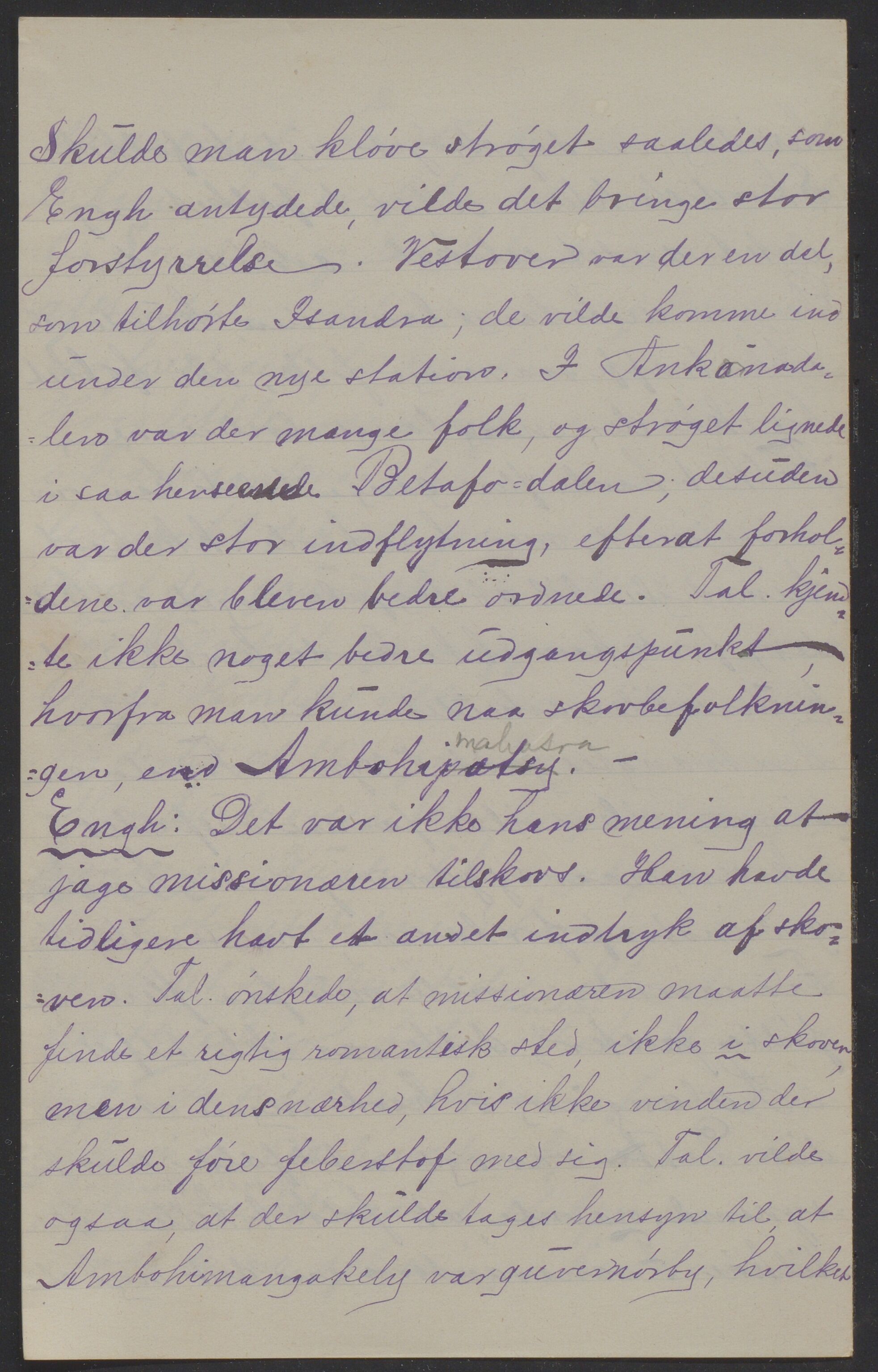 Det Norske Misjonsselskap - hovedadministrasjonen, VID/MA-A-1045/D/Da/Daa/L0039/0007: Konferansereferat og årsberetninger / Konferansereferat fra Madagaskar Innland., 1893