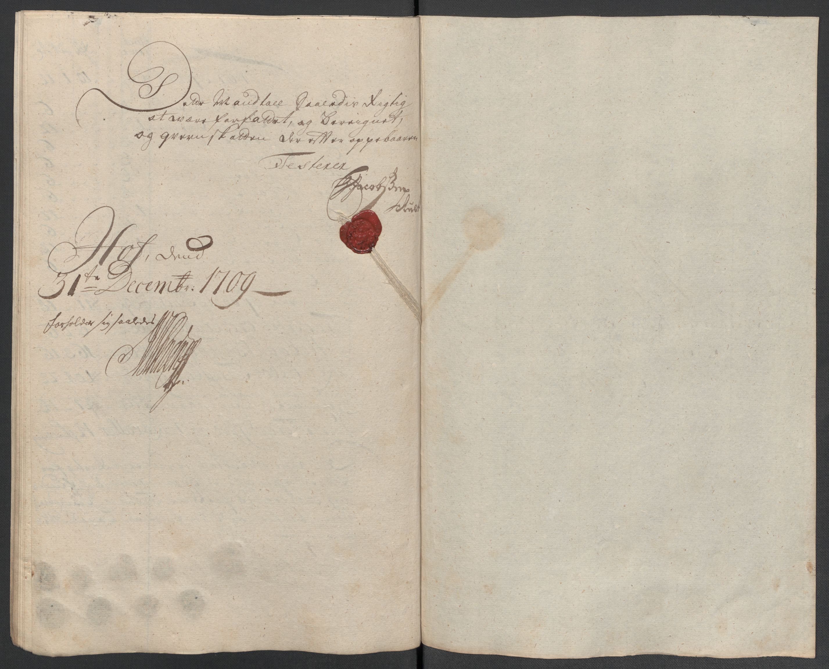 Rentekammeret inntil 1814, Reviderte regnskaper, Fogderegnskap, RA/EA-4092/R60/L3959: Fogderegnskap Orkdal og Gauldal, 1709, p. 153