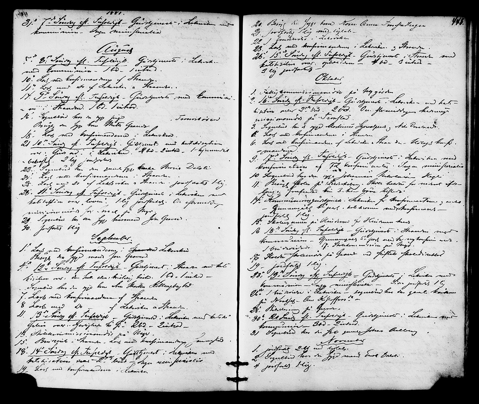 Ministerialprotokoller, klokkerbøker og fødselsregistre - Nord-Trøndelag, SAT/A-1458/701/L0009: Parish register (official) no. 701A09 /1, 1864-1882, p. 448