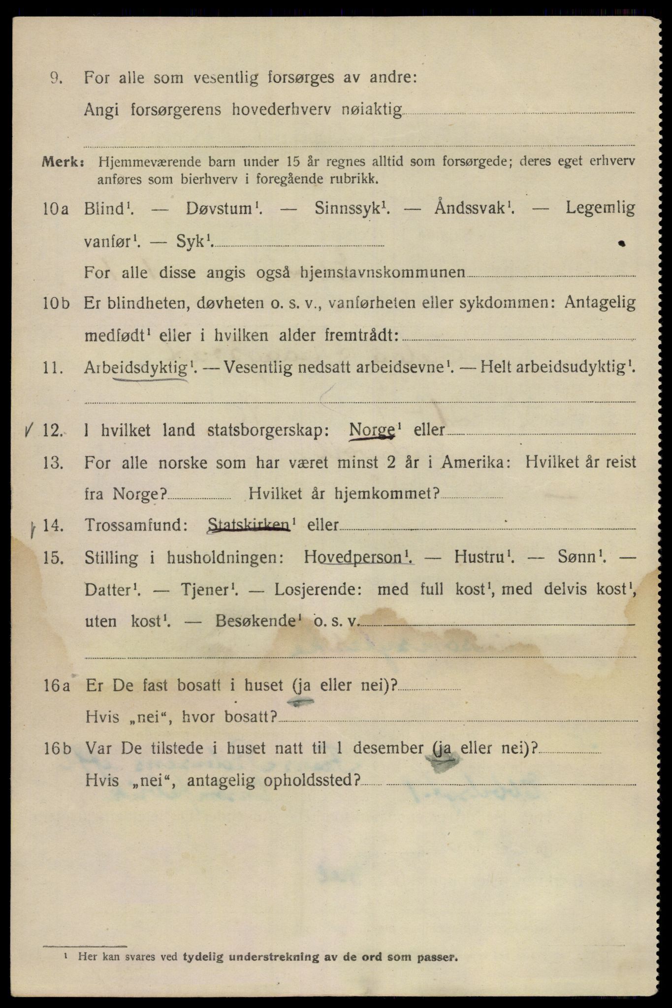 SAO, 1920 census for Kristiania, 1920, p. 206878