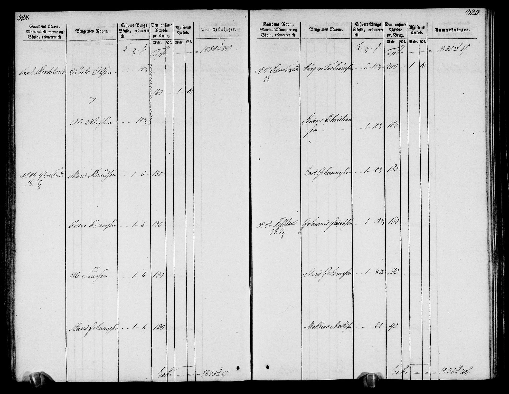 Rentekammeret inntil 1814, Realistisk ordnet avdeling, AV/RA-EA-4070/N/Ne/Nea/L0113: Nordhordland og Voss fogderi. Oppebørselsregister, 1803-1804, p. 169