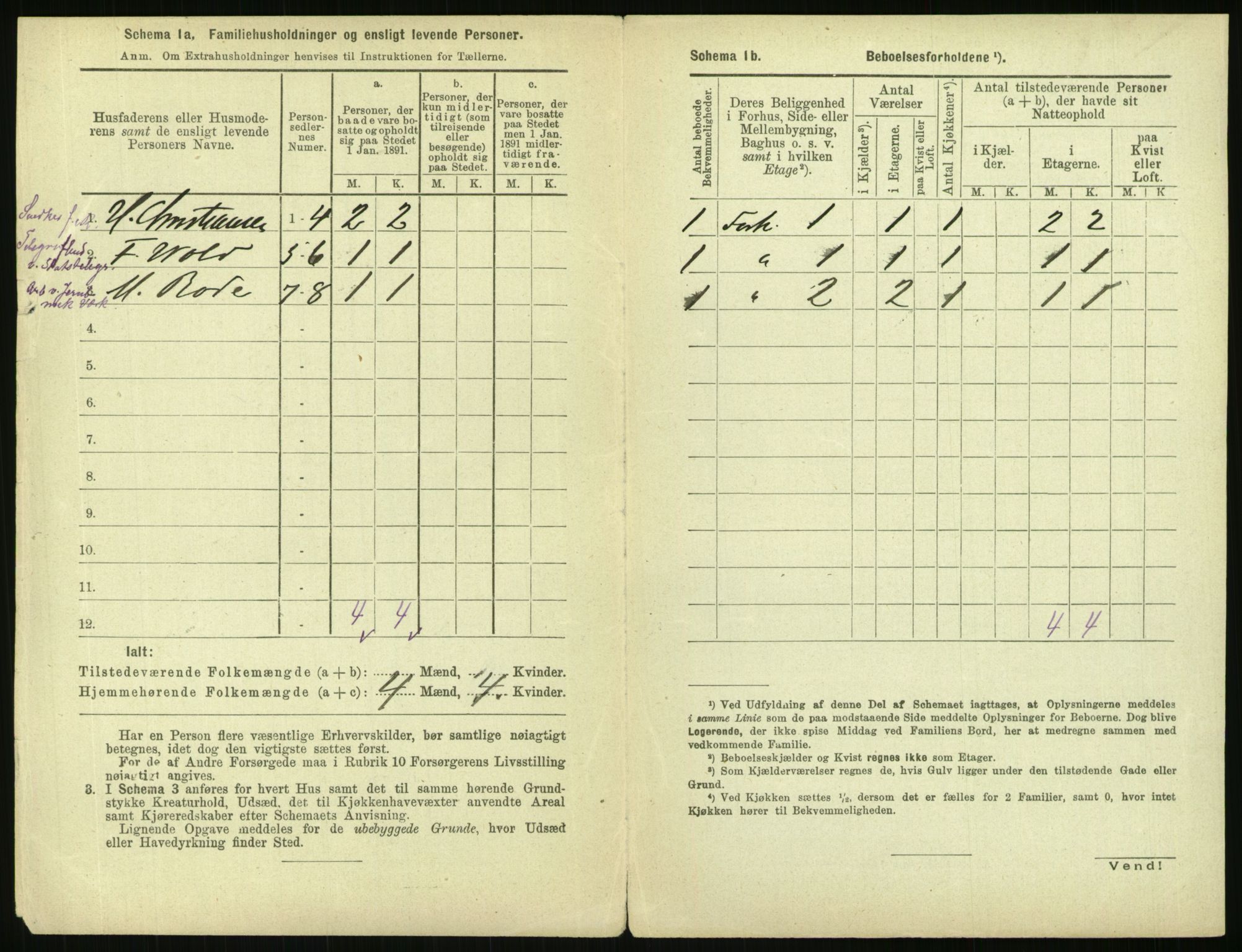 RA, 1891 census for 0301 Kristiania, 1891, p. 98049