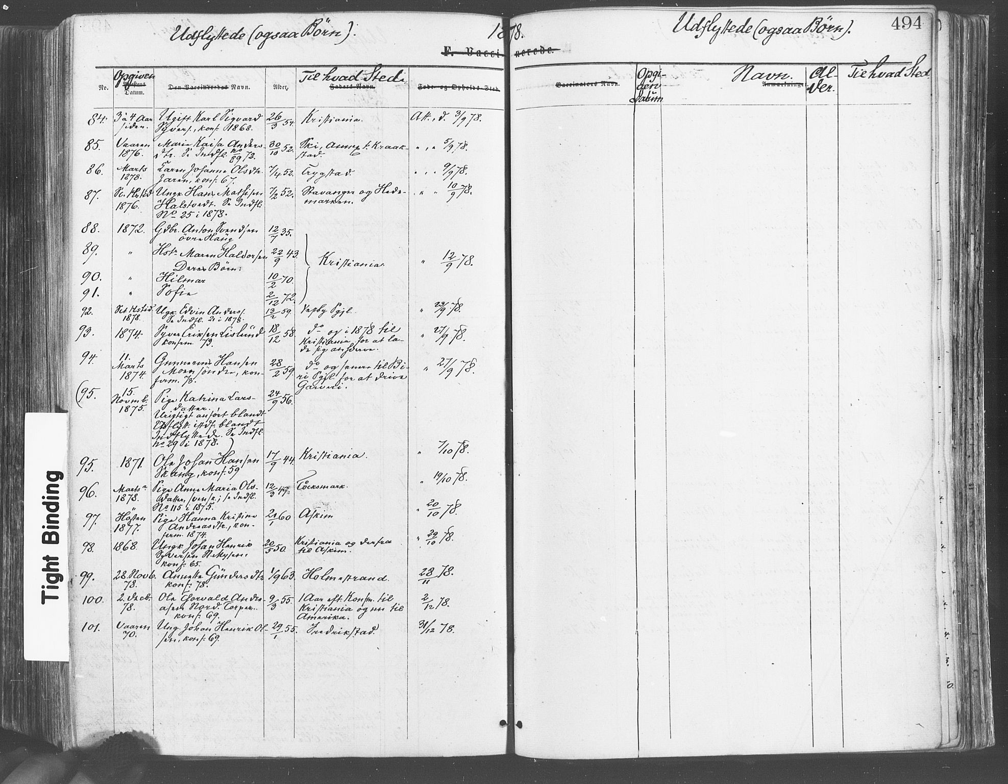 Eidsberg prestekontor Kirkebøker, AV/SAO-A-10905/F/Fa/L0011: Parish register (official) no. I 11, 1867-1878, p. 494