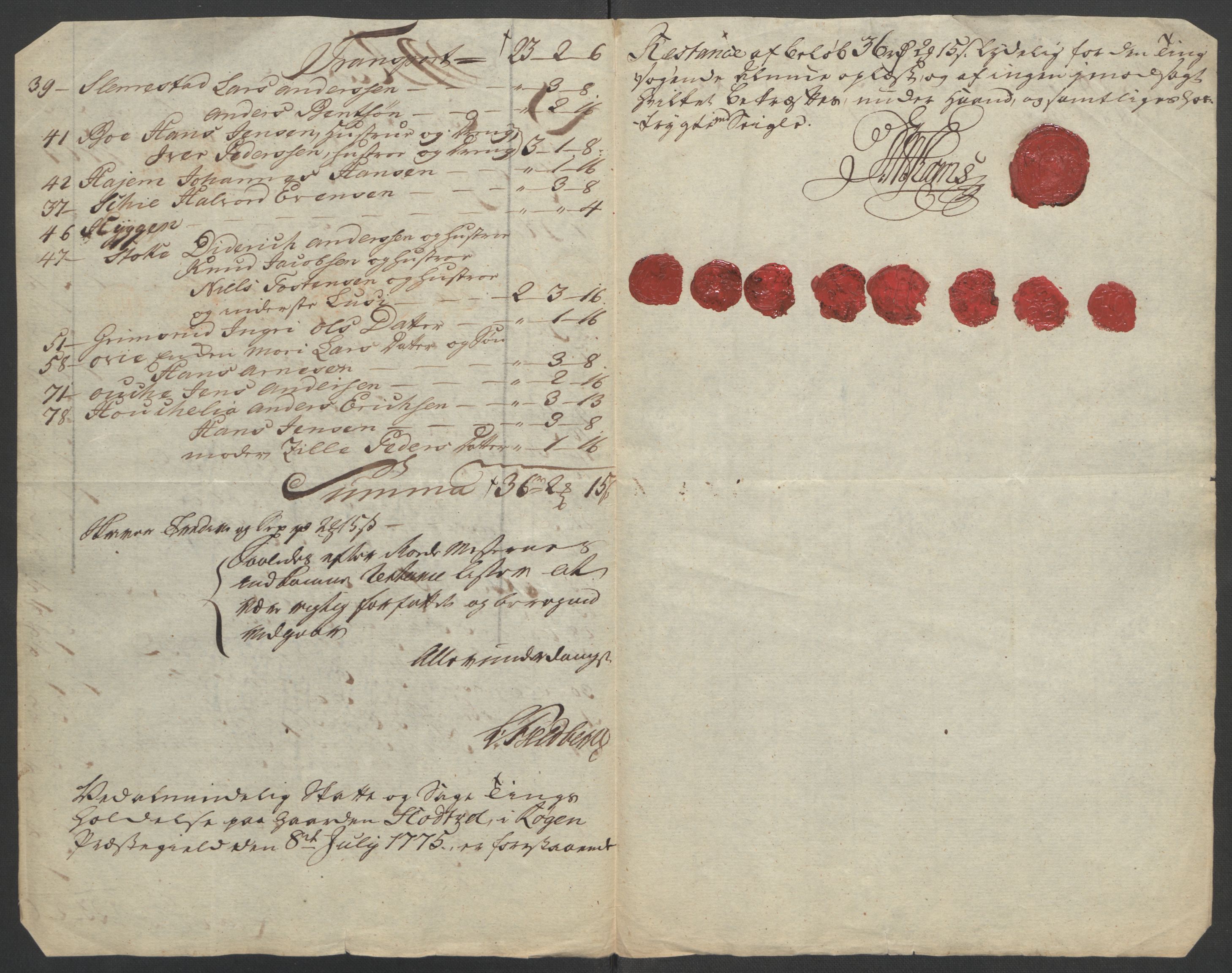 Rentekammeret inntil 1814, Reviderte regnskaper, Fogderegnskap, AV/RA-EA-4092/R31/L1833: Ekstraskatten Hurum, Røyken, Eiker, Lier og Buskerud, 1762-1764, p. 293