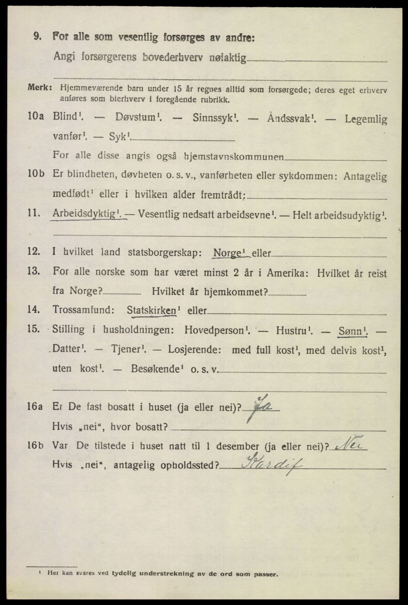 SAK, 1920 census for Halse og Harkmark, 1920, p. 2929