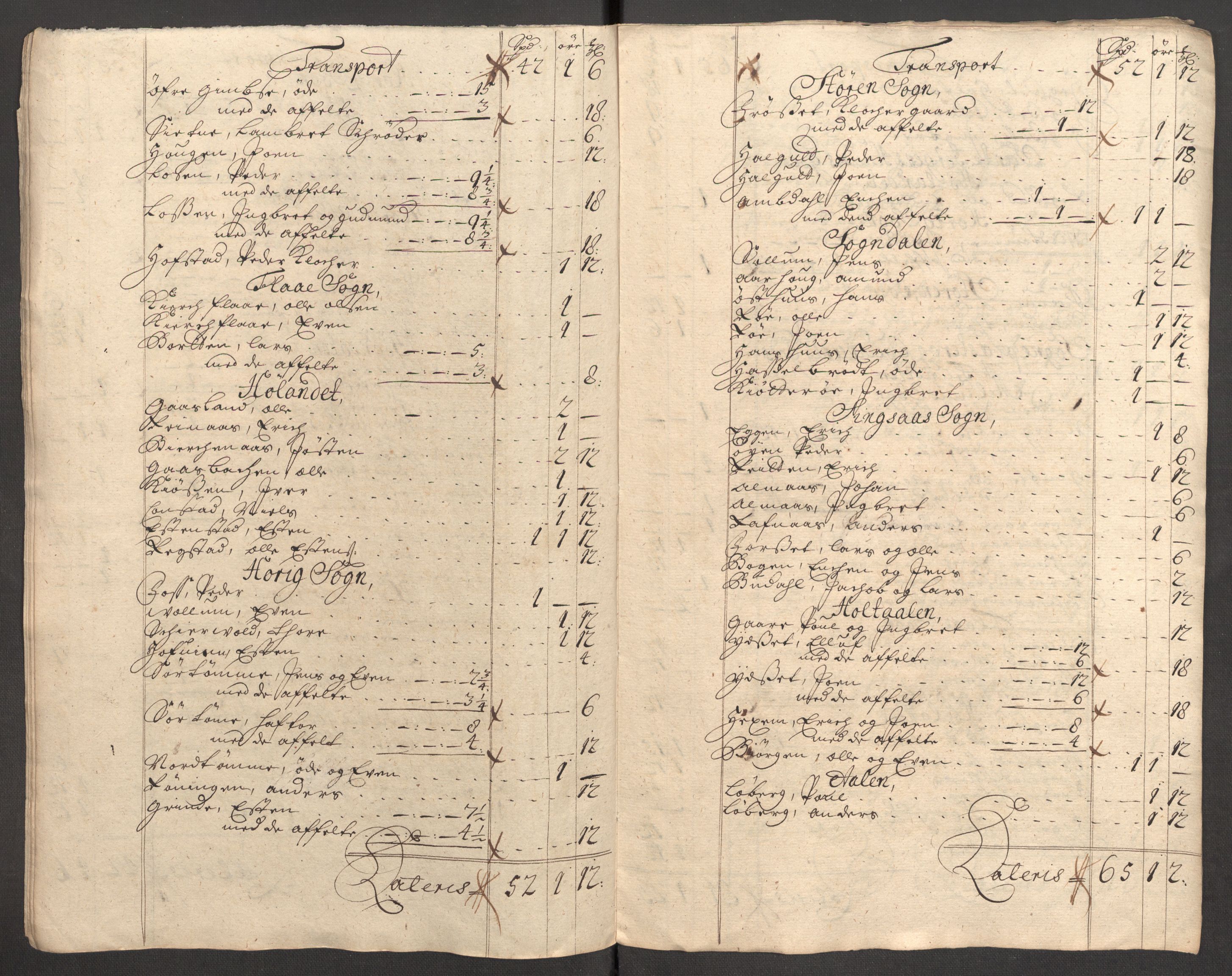 Rentekammeret inntil 1814, Reviderte regnskaper, Fogderegnskap, RA/EA-4092/R60/L3957: Fogderegnskap Orkdal og Gauldal, 1707, p. 394
