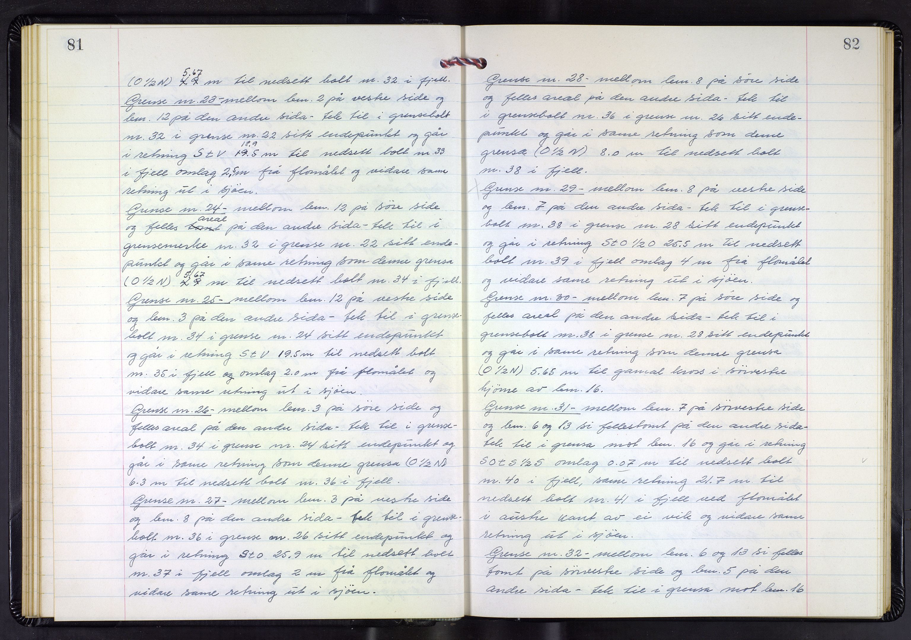 Hordaland jordskiftedøme - III Midhordland jordskiftedistrikt, AV/SAB-A-7001/A/Aa/L0043: Forhandlingsprotokoll, 1970-1973, p. 81-82