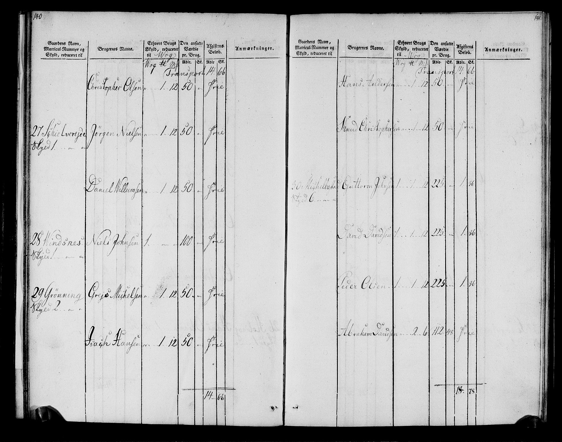 Rentekammeret inntil 1814, Realistisk ordnet avdeling, AV/RA-EA-4070/N/Ne/Nea/L0161: Salten fogderi. Oppebørselsregister, 1803-1804, p. 72