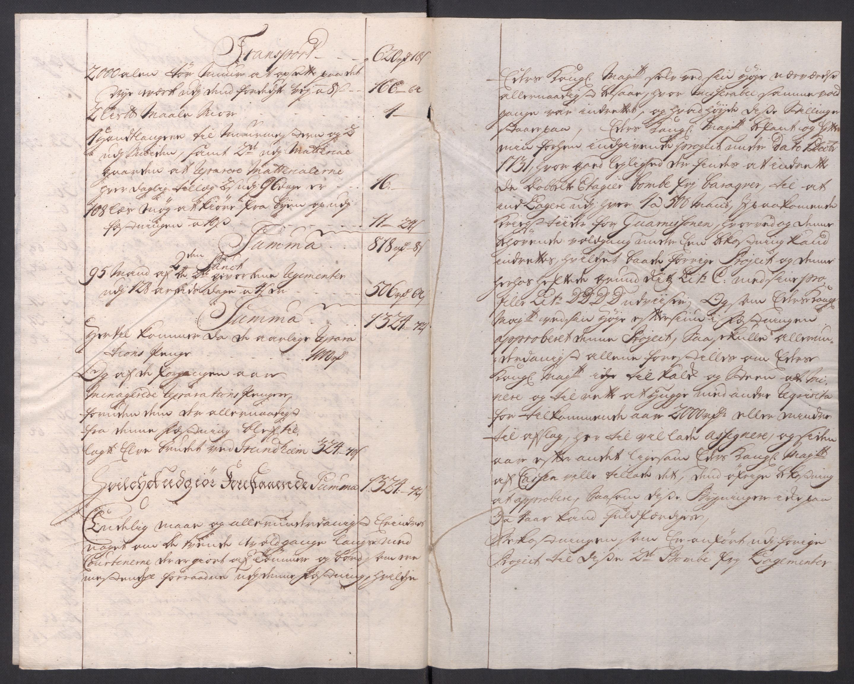 Kommanderende general (KG I) med Det norske krigsdirektorium, AV/RA-EA-5419/D/L0154: Fredriksten festning: Brev, inventarfortegnelser og regnskapsekstrakter, 1730-1739, p. 155