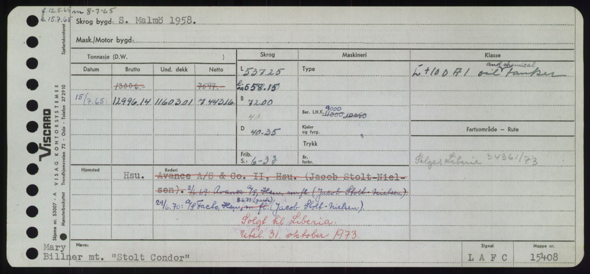 Sjøfartsdirektoratet med forløpere, Skipsmålingen, RA/S-1627/H/Hd/L0036: Fartøy, St, p. 397