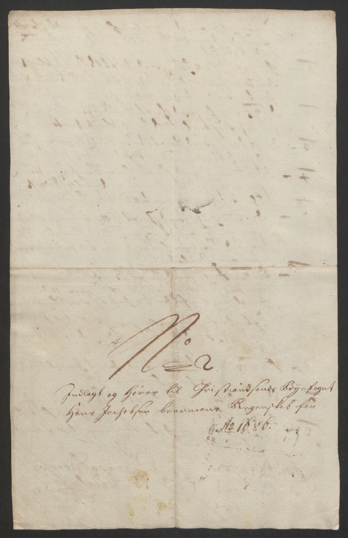 Rentekammeret inntil 1814, Reviderte regnskaper, Byregnskaper, AV/RA-EA-4066/R/Rm/L0285: [M18] Sikt og sakefall, 1681-1718, p. 70