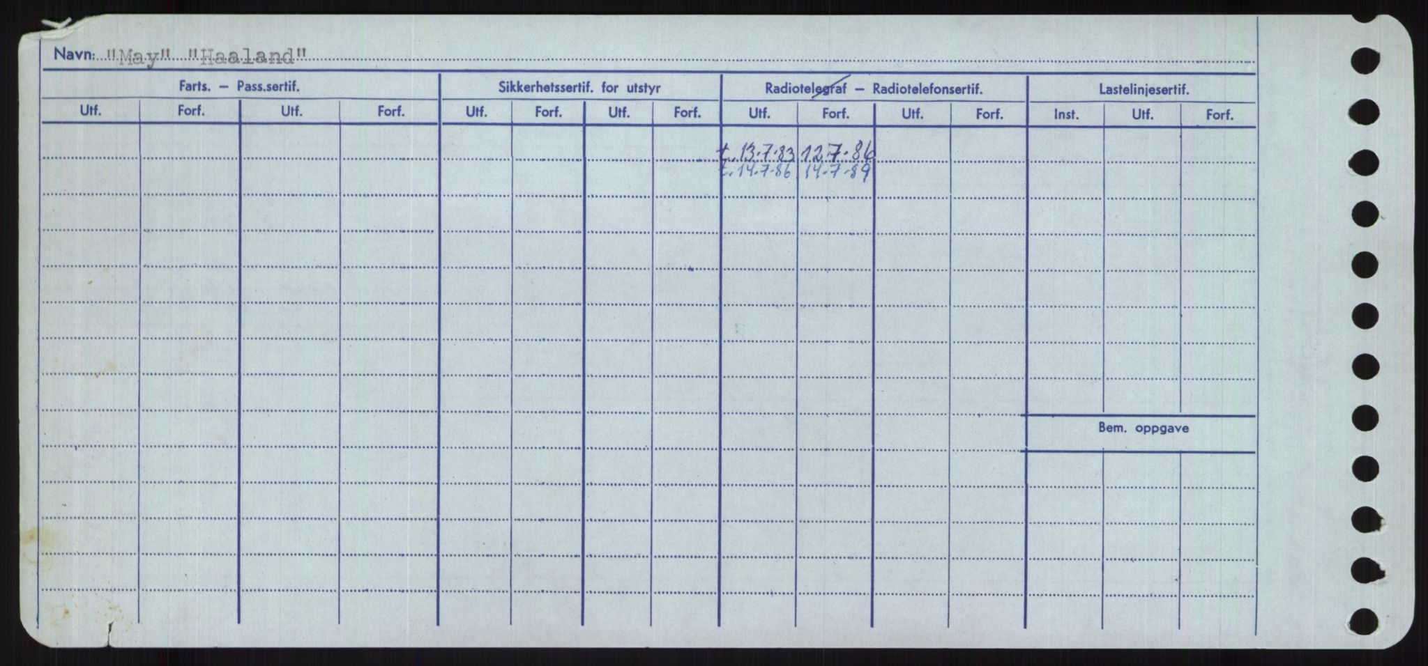 Sjøfartsdirektoratet med forløpere, Skipsmålingen, AV/RA-S-1627/H/Ha/L0003/0001: Fartøy, Hilm-Mar / Fartøy, Hilm-Kol, p. 246