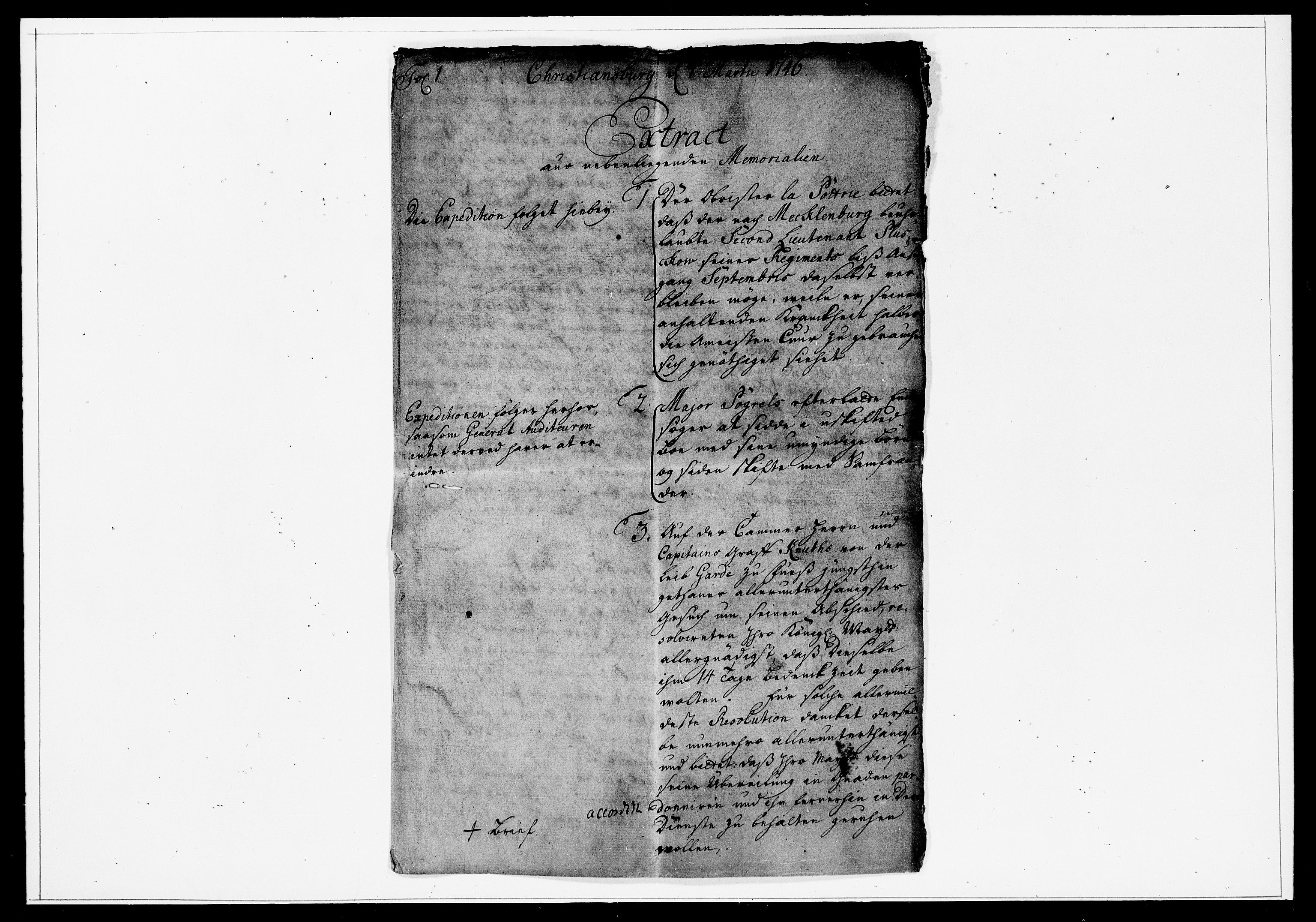 Krigskollegiet, Krigskancelliet, DRA/A-0006/-/1194-1198: Refererede sager, 1746, p. 50