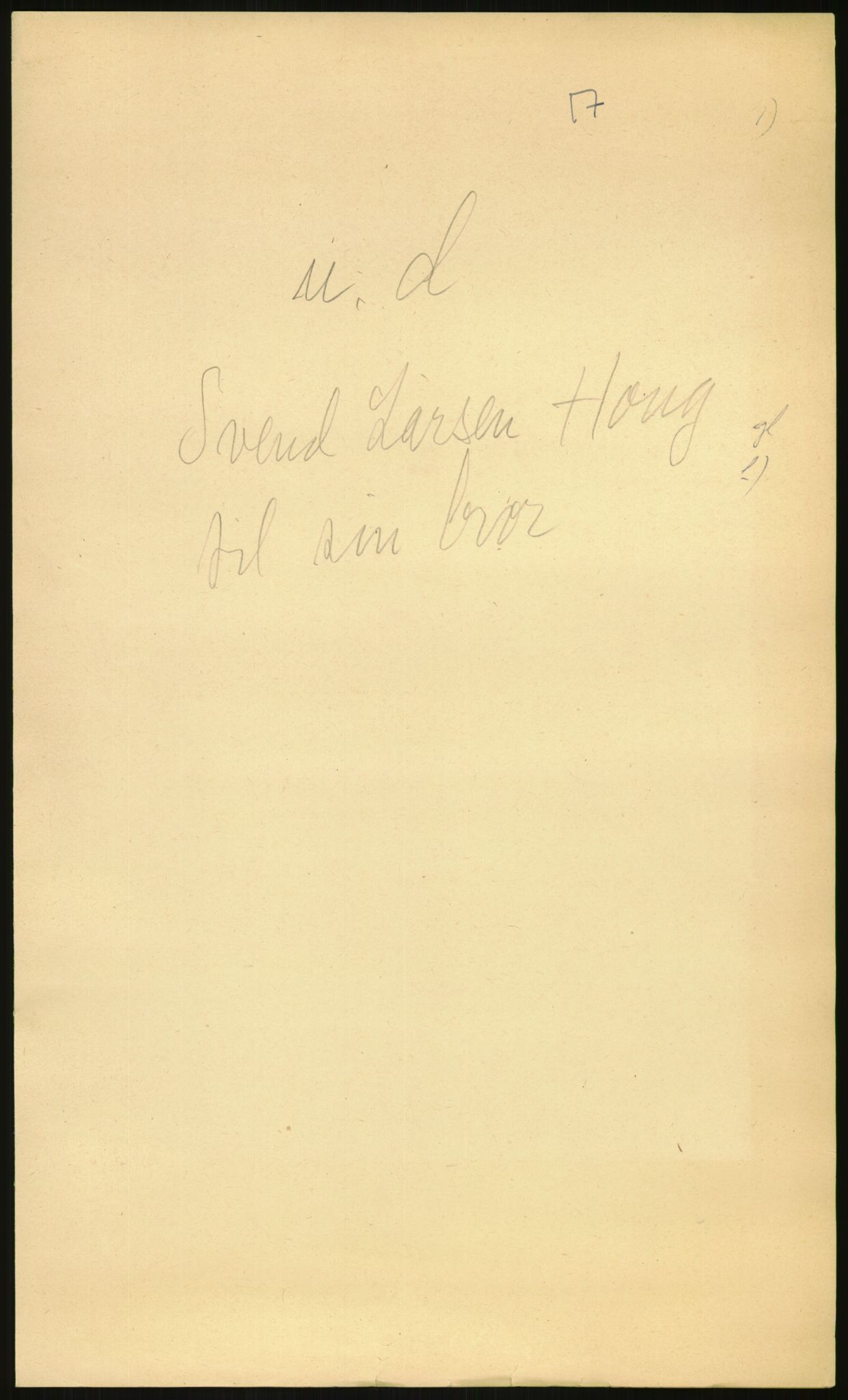 Samlinger til kildeutgivelse, Amerikabrevene, AV/RA-EA-4057/F/L0019: Innlån fra Buskerud: Fonnem - Kristoffersen, 1838-1914, p. 443