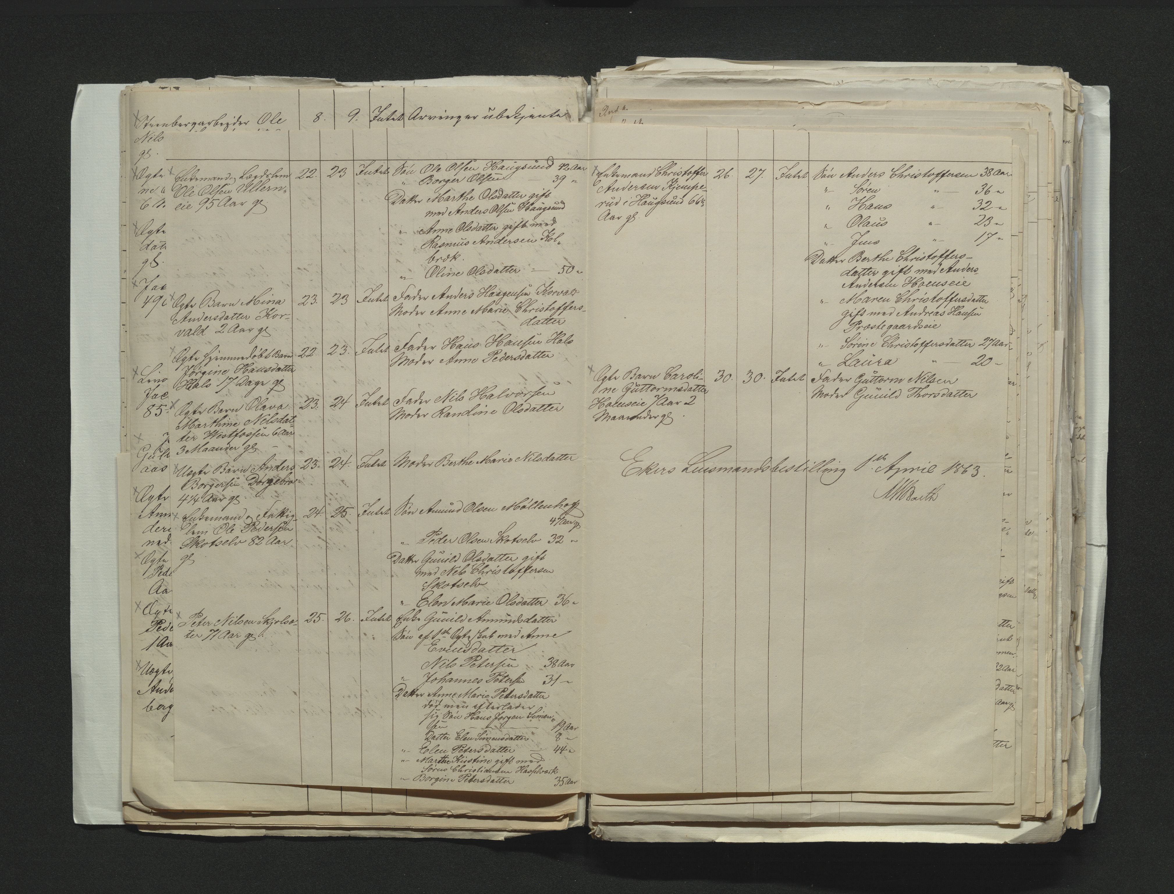 Eiker, Modum og Sigdal sorenskriveri, AV/SAKO-A-123/H/Ha/Hab/L0011: Dødsfallsmeldinger, 1862-1865, p. 187
