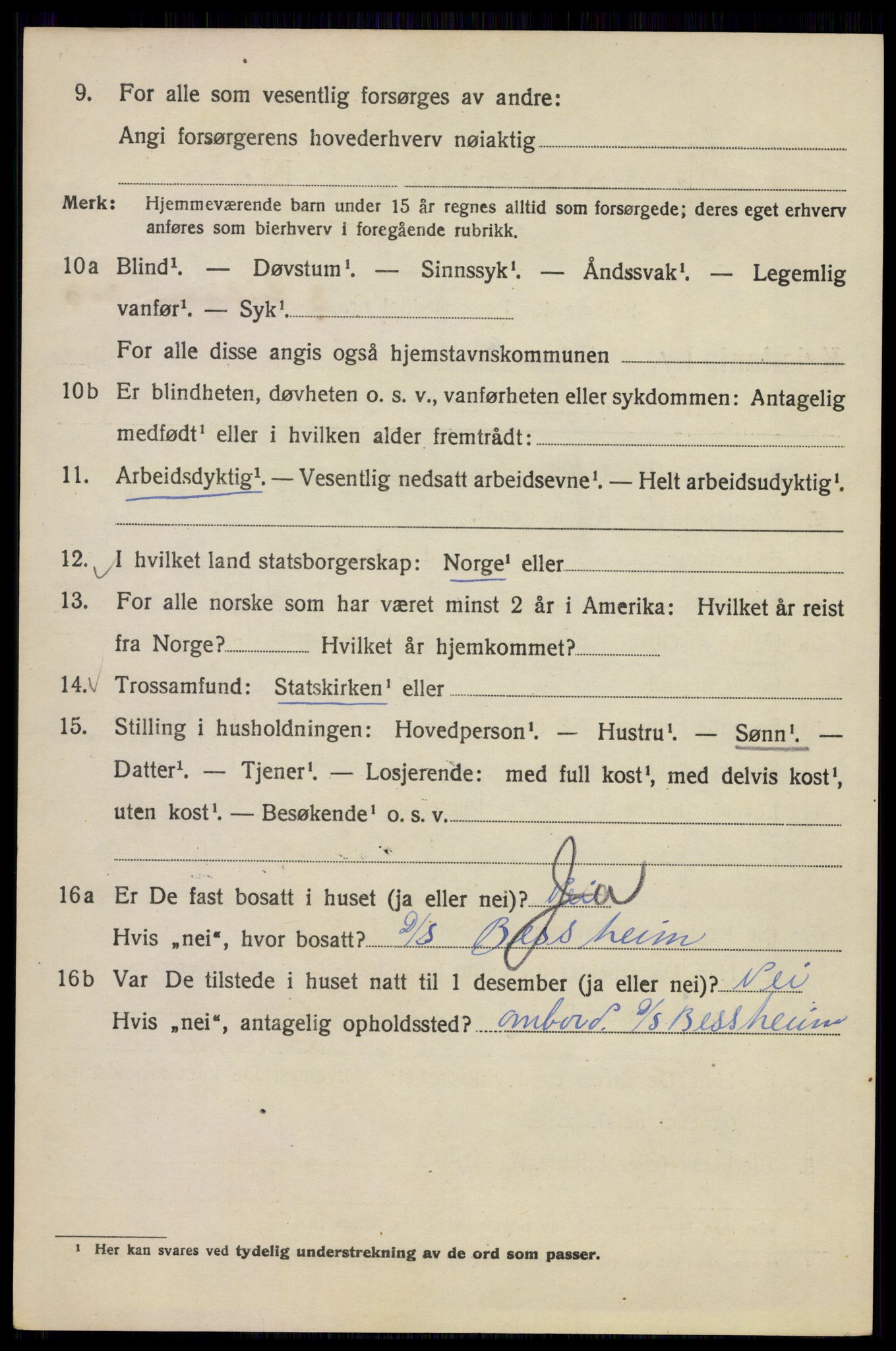 SAO, 1920 census for Kristiania, 1920, p. 409664