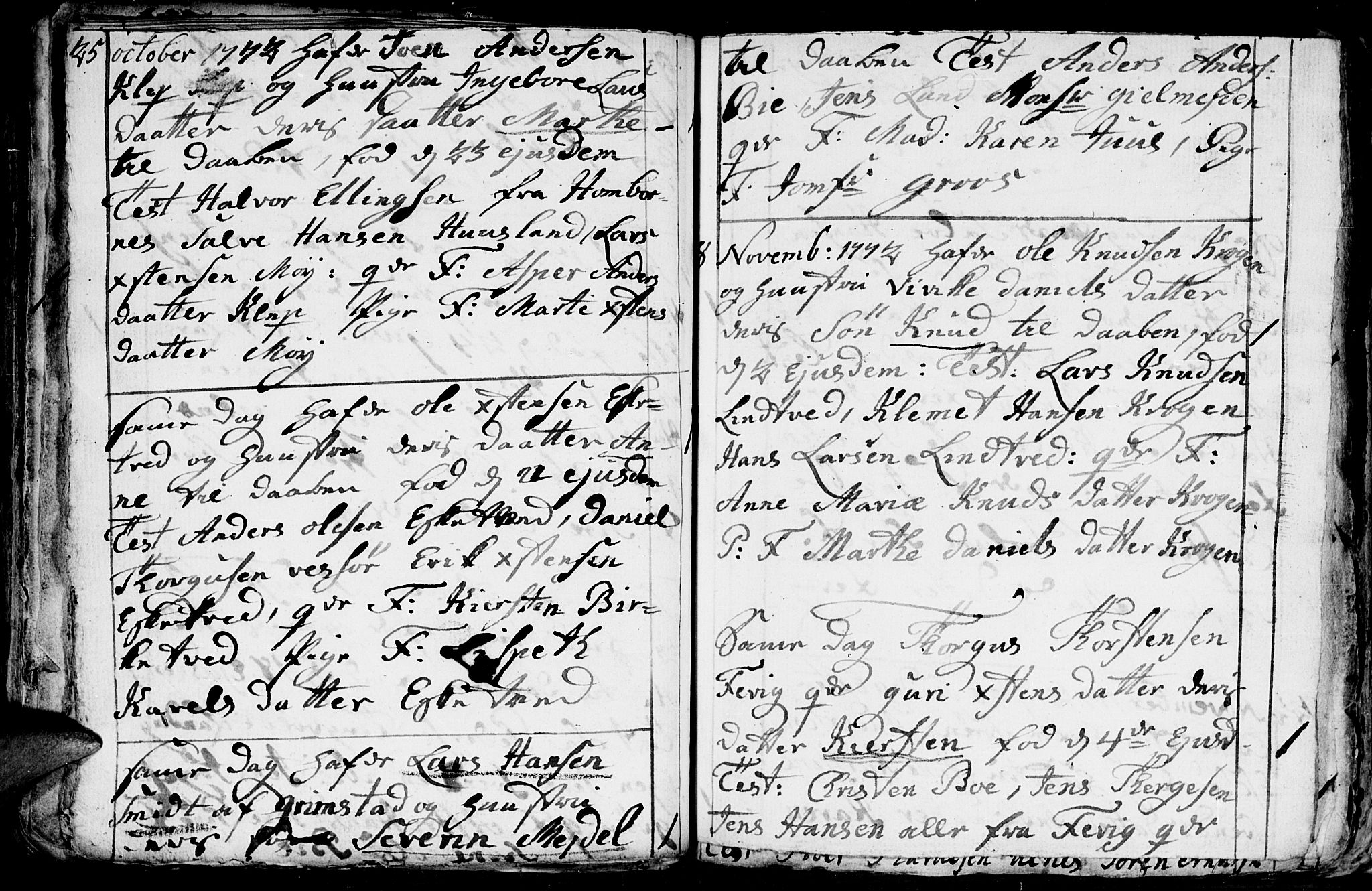 Fjære sokneprestkontor, AV/SAK-1111-0011/F/Fb/L0004: Parish register (copy) no. B 4, 1766-1785, p. 84b-85a