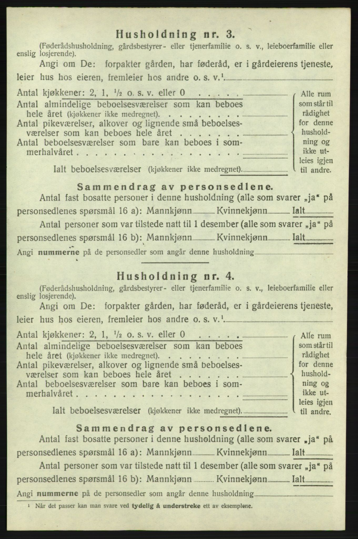 SAB, 1920 census for Skånevik, 1920, p. 2240