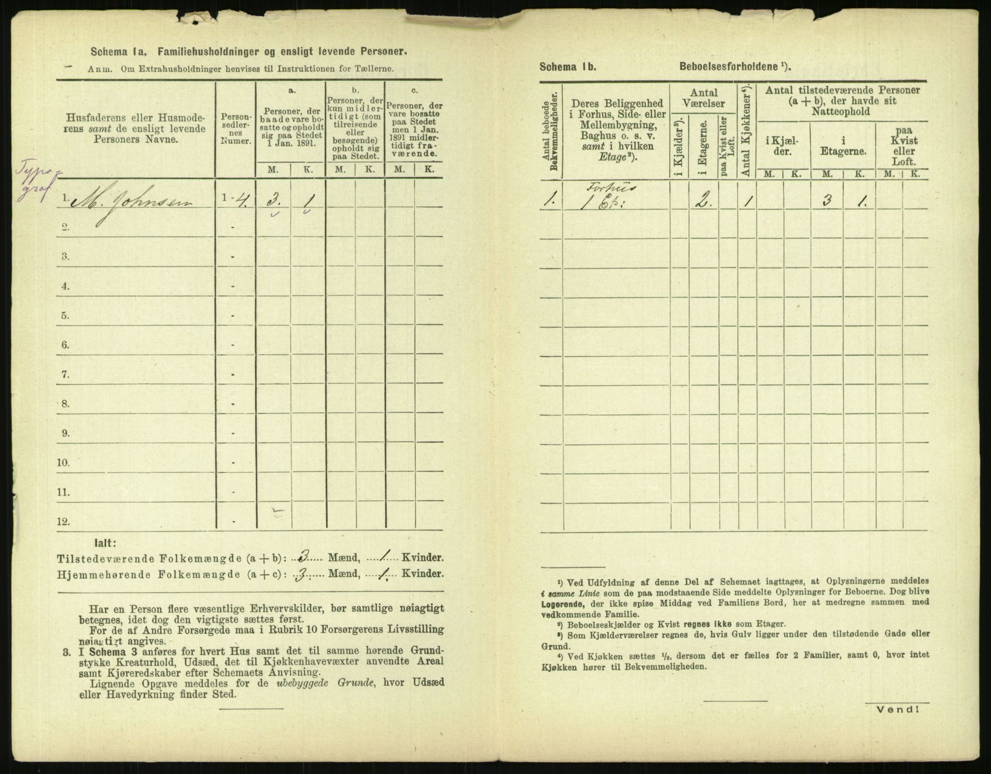 RA, 1891 census for 0301 Kristiania, 1891, p. 117499