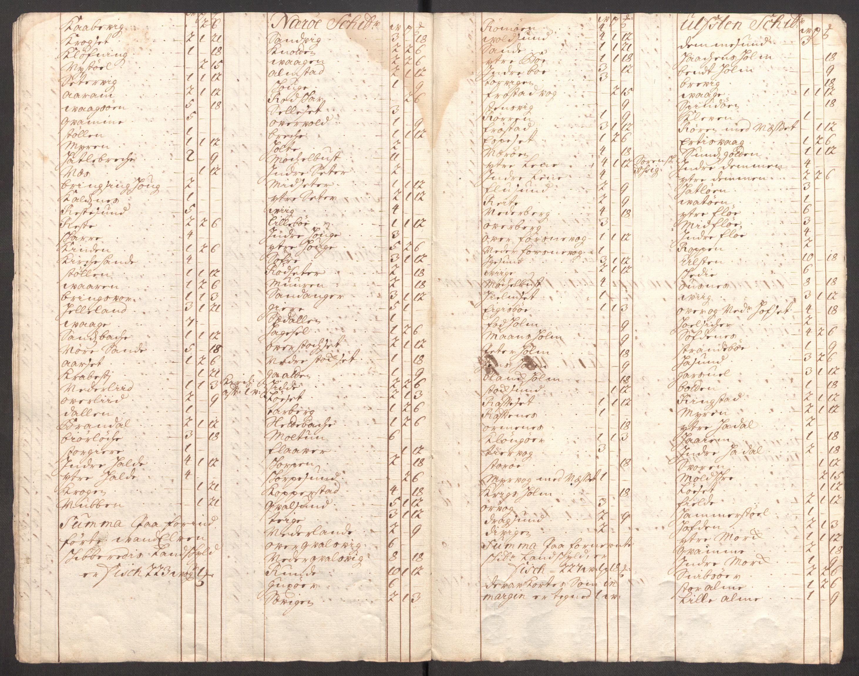 Rentekammeret inntil 1814, Reviderte regnskaper, Fogderegnskap, RA/EA-4092/R54/L3561: Fogderegnskap Sunnmøre, 1706-1707, p. 236