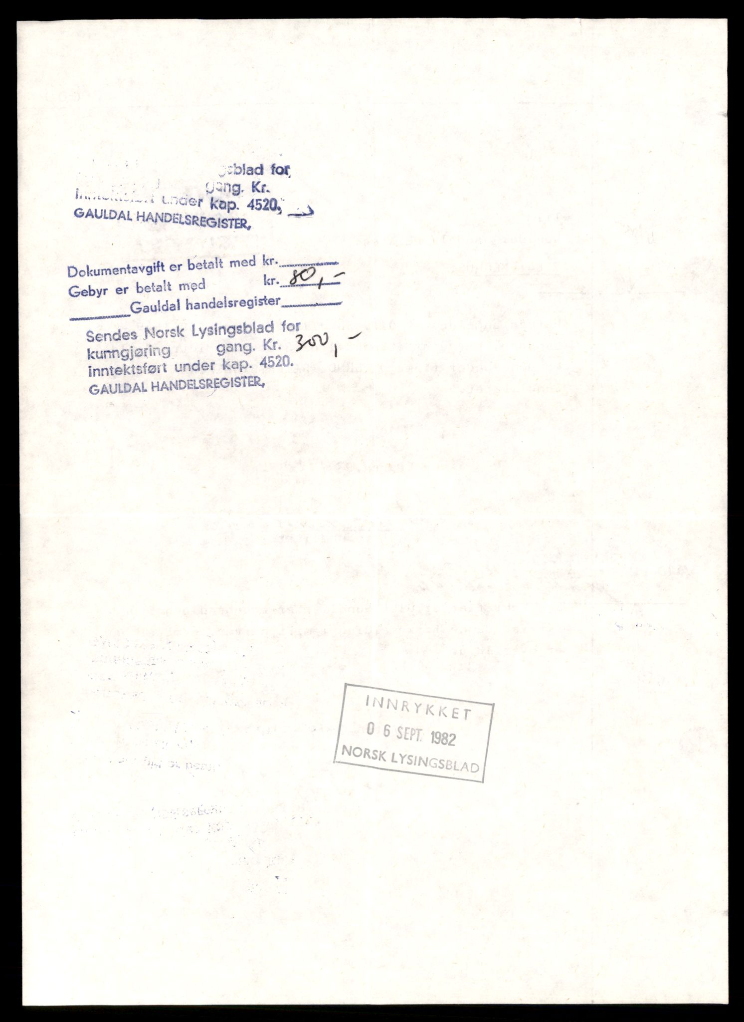 Gauldal sorenskriveri, AV/SAT-A-0014/2/J/Jd/Jde/L0006: Bilag, 1982, p. 4